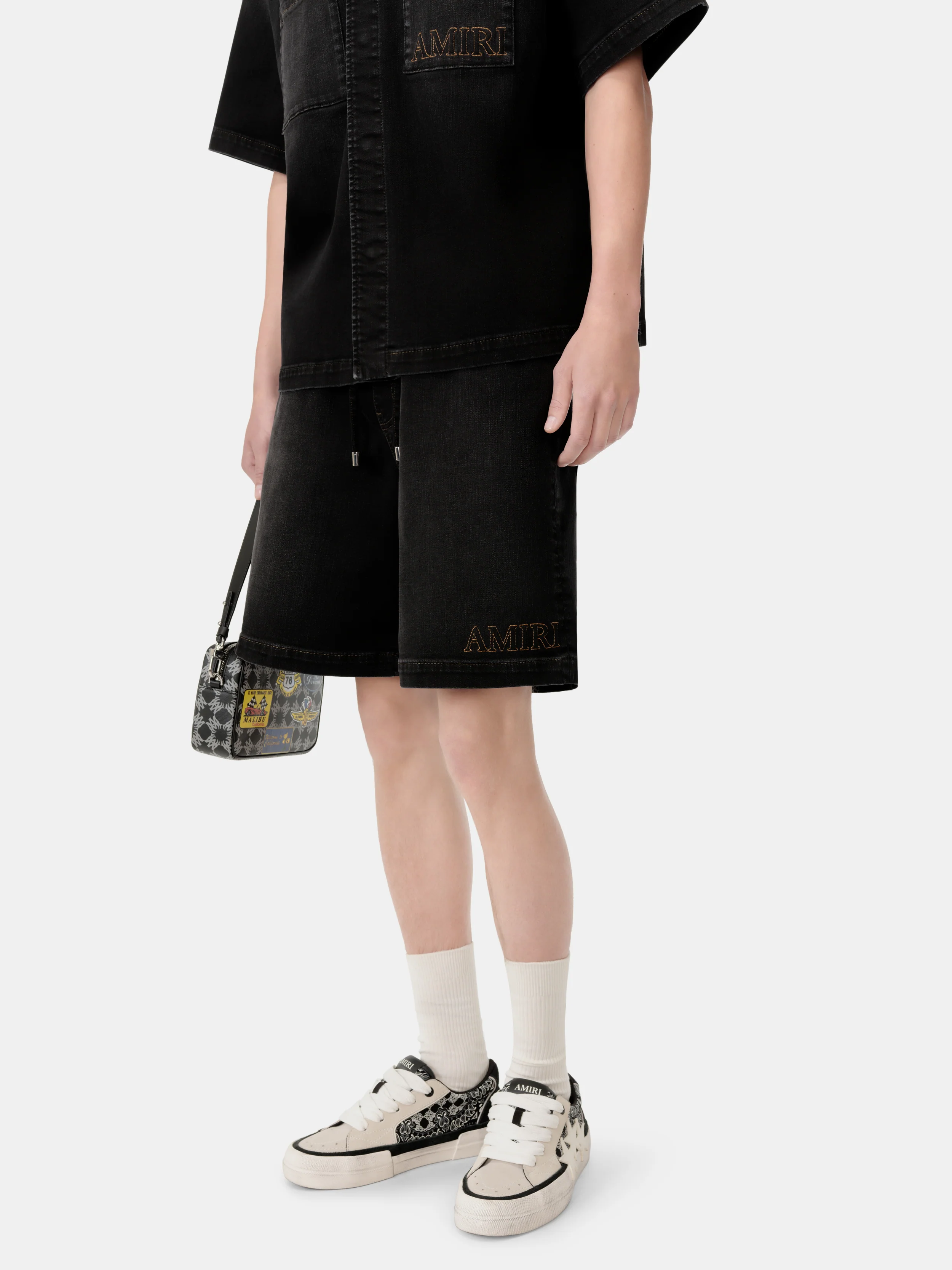 AMIRI 3D 5 POCKET SHORT - Vintage Black - Image 4