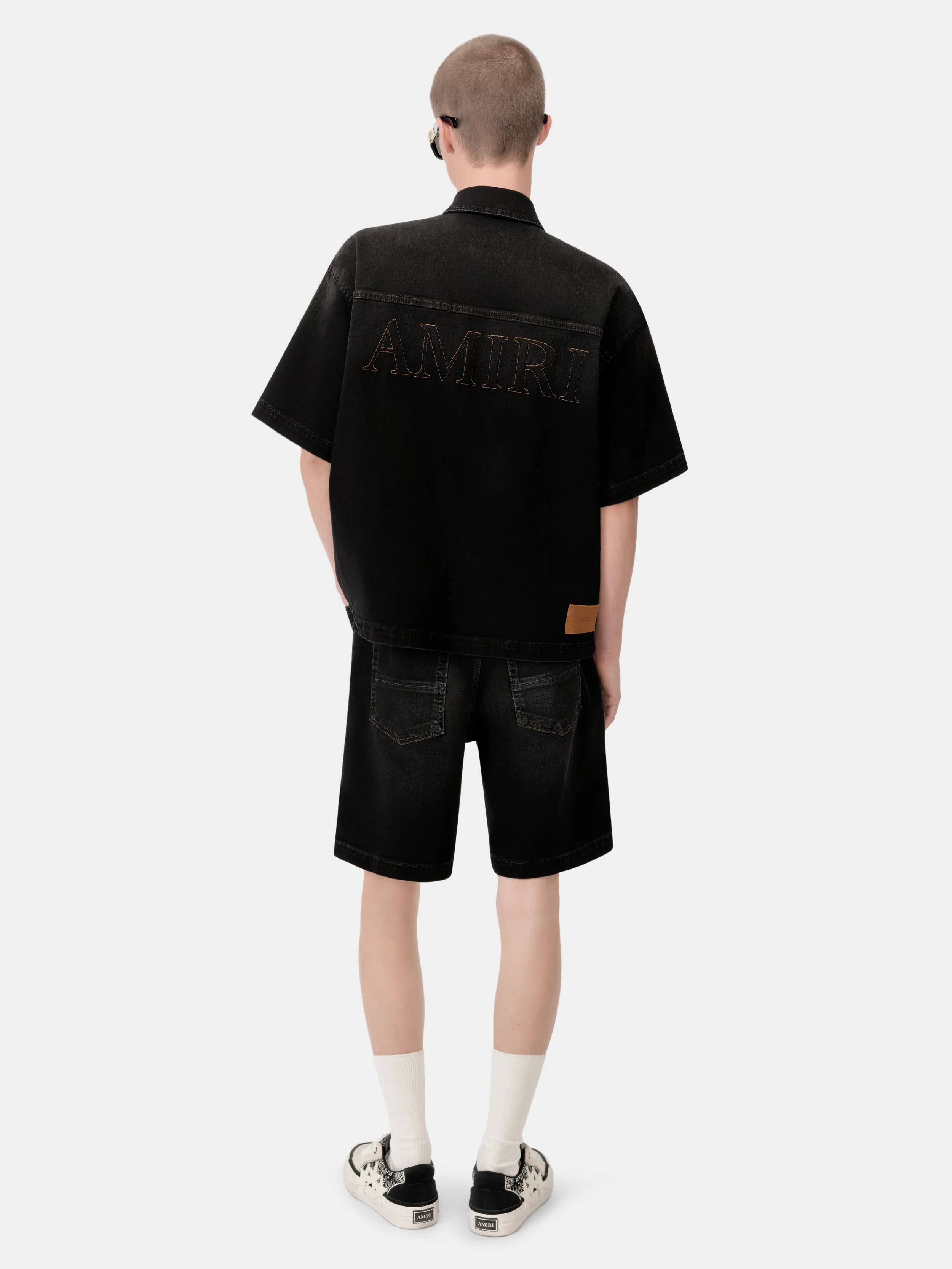 AMIRI 3D 5 POCKET SHORT - Vintage Black - Image 5