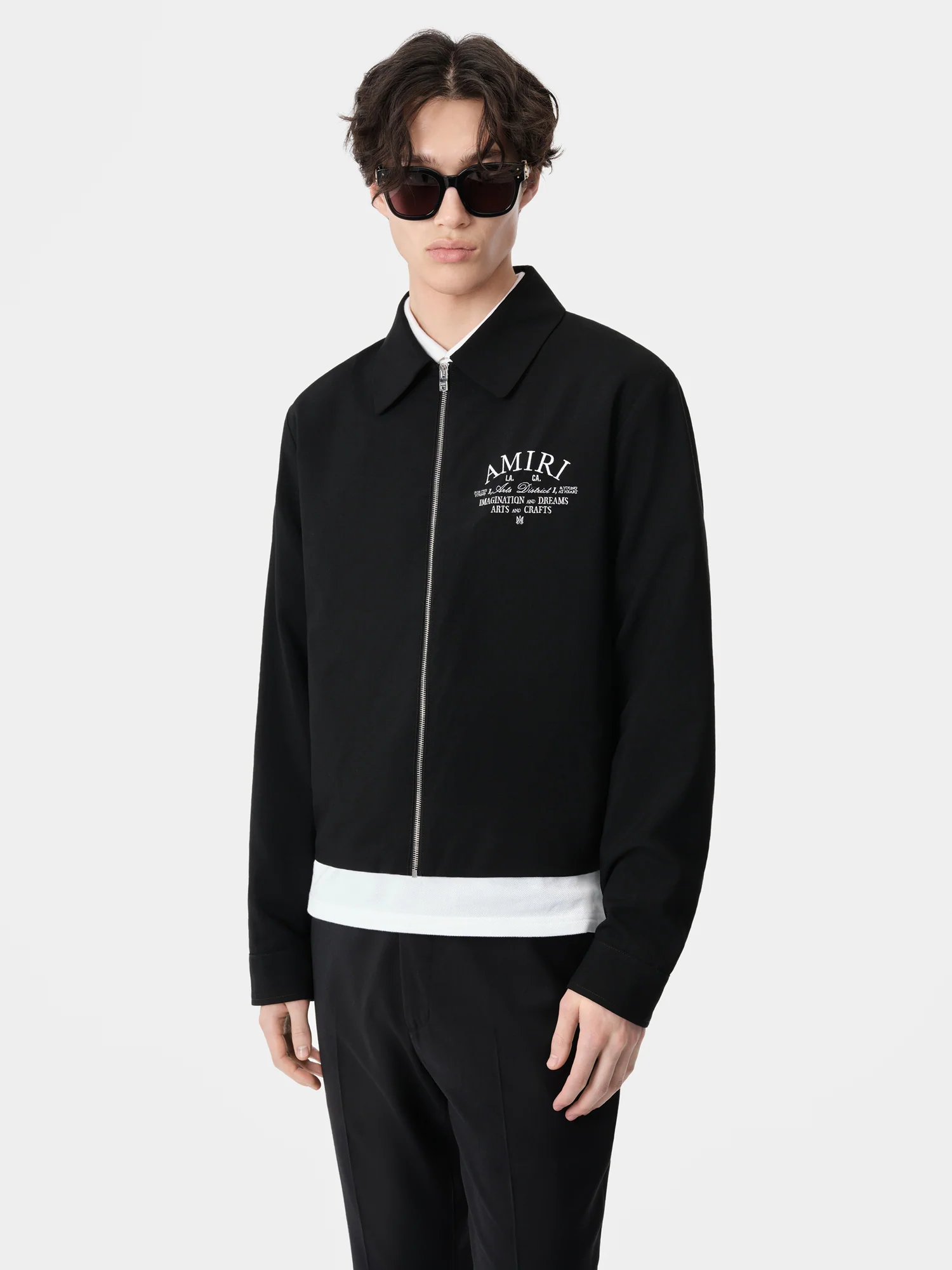 AMIRI ARTS DISTRICT BLOUSON - Black - Image 3