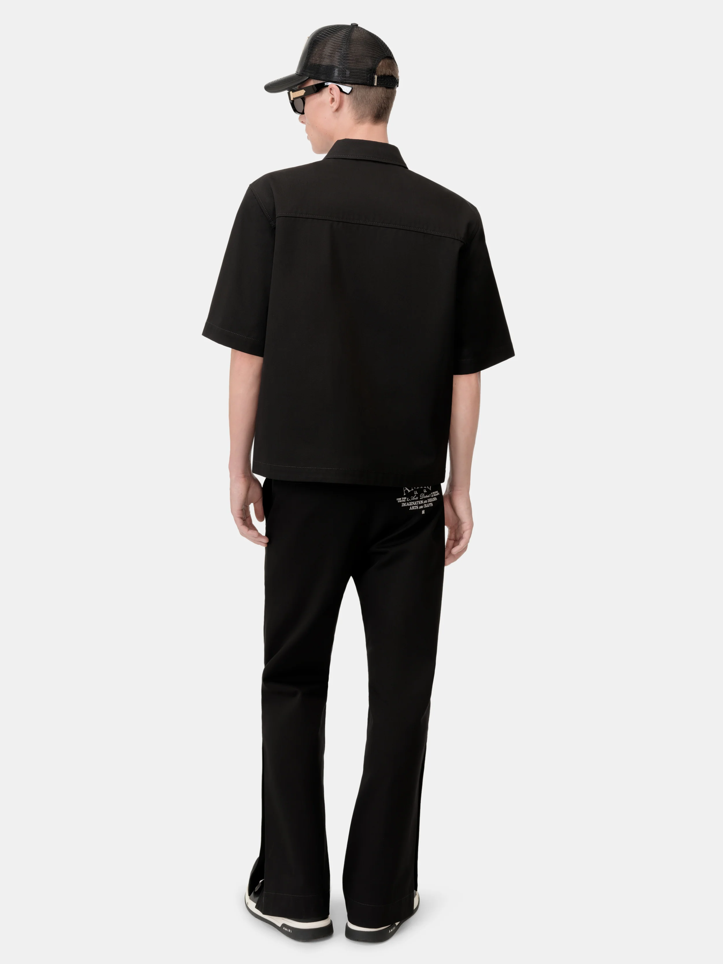 AMIRI ARTS DISTRICT CAMP SHIRT - BLACK - Image 11