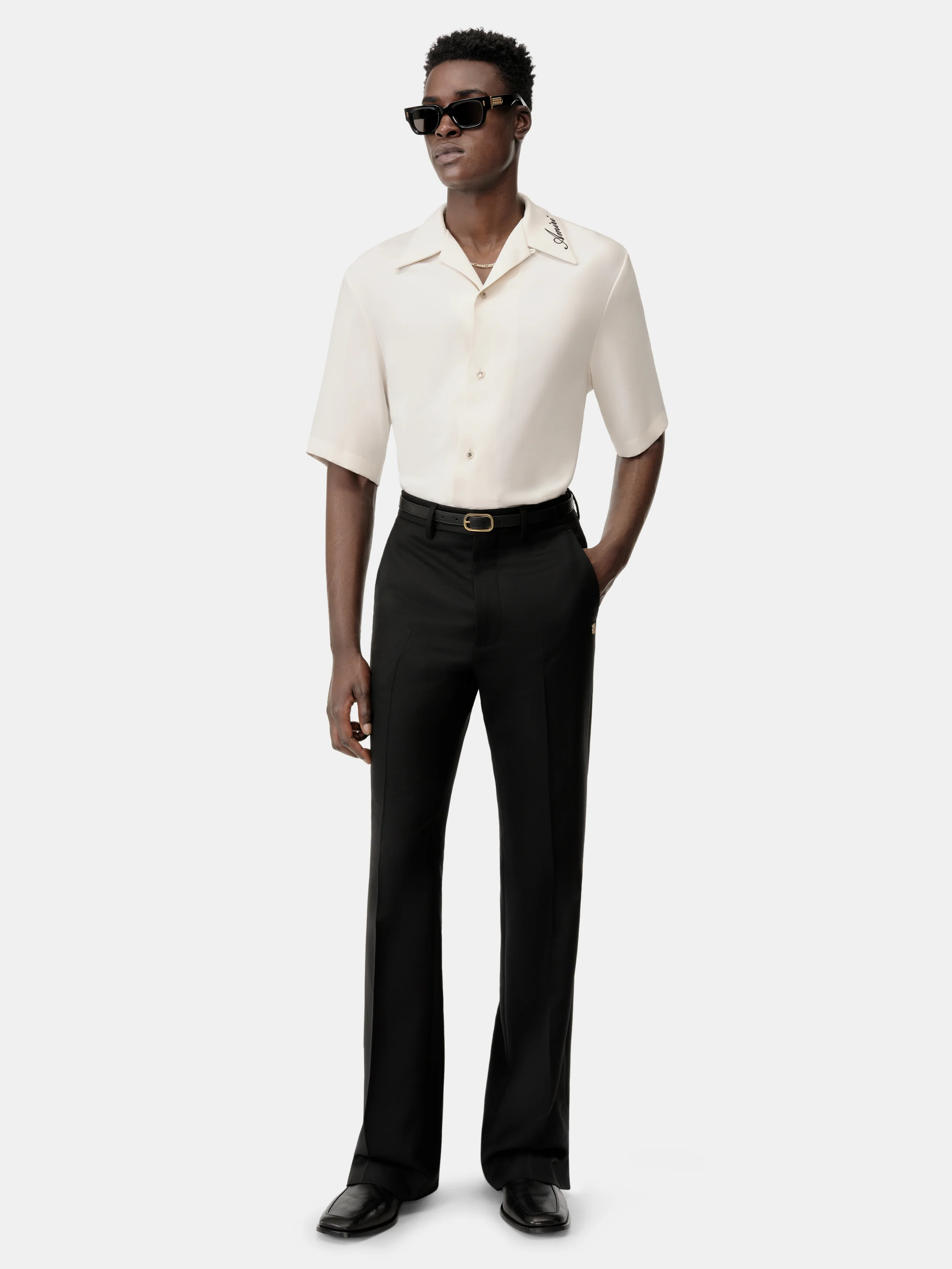 AMIRI CAMP SHIRT - Alabaster - Image 4