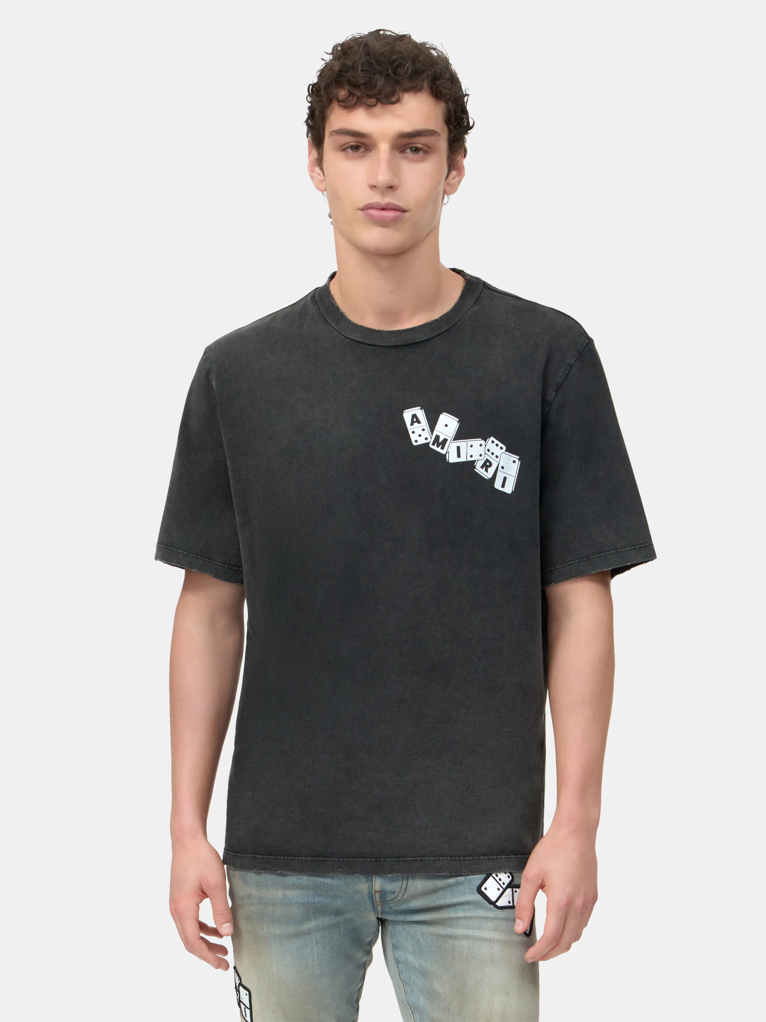 AMIRI DOMINO TEE - Black - Image 3