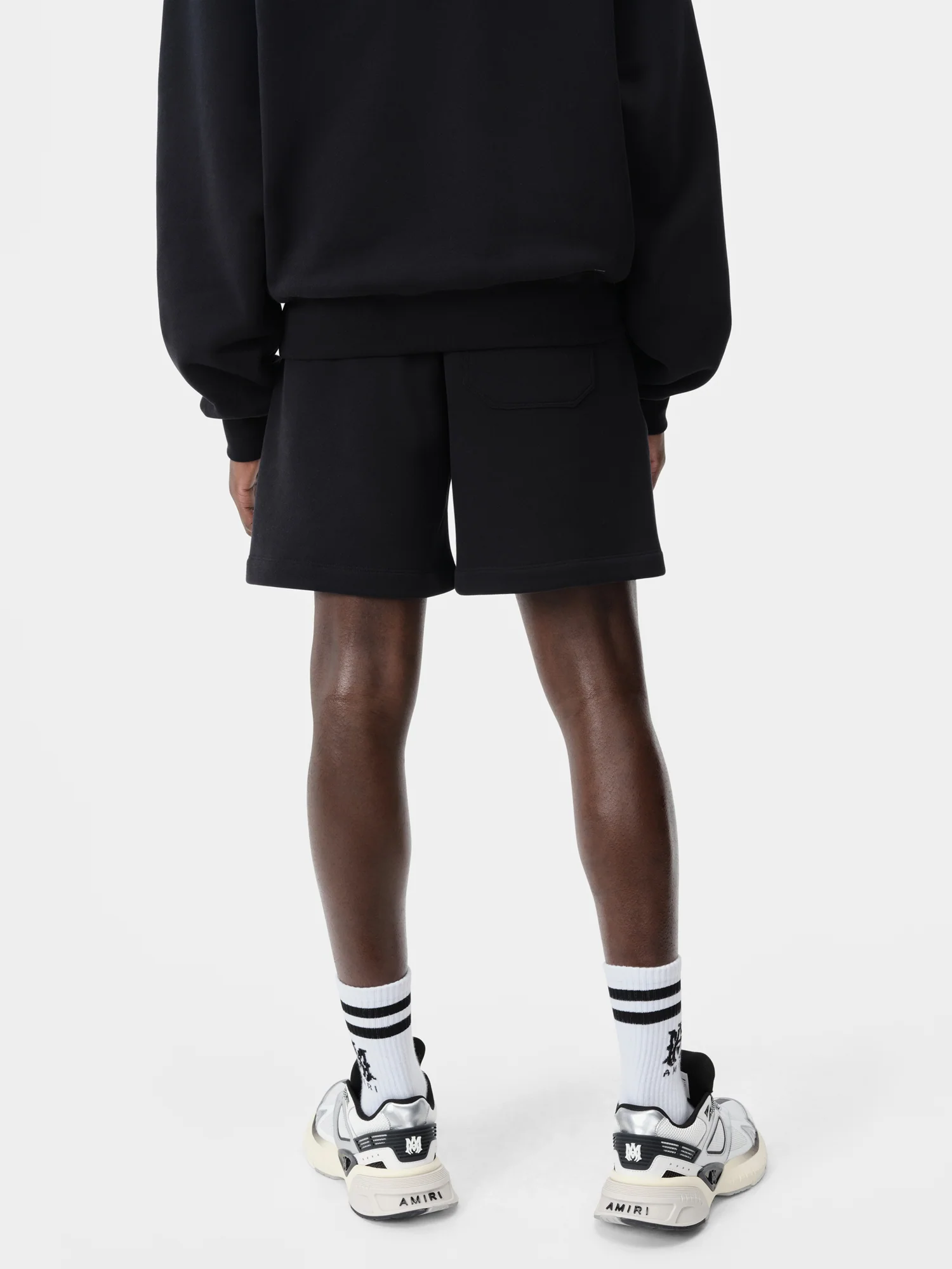 AMIRI EMBROIDERED SHORT - Black - Image 4