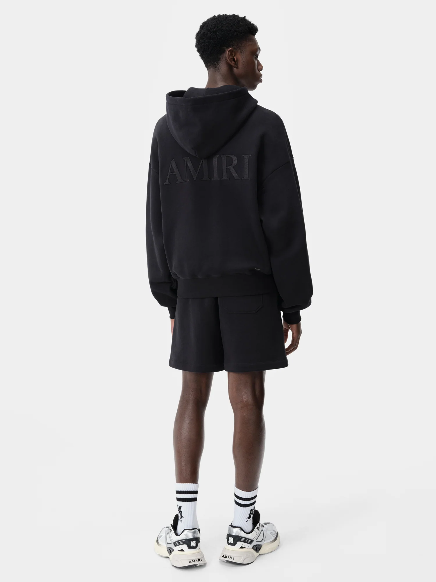 AMIRI EMBROIDERED SHORT - Black - Image 5