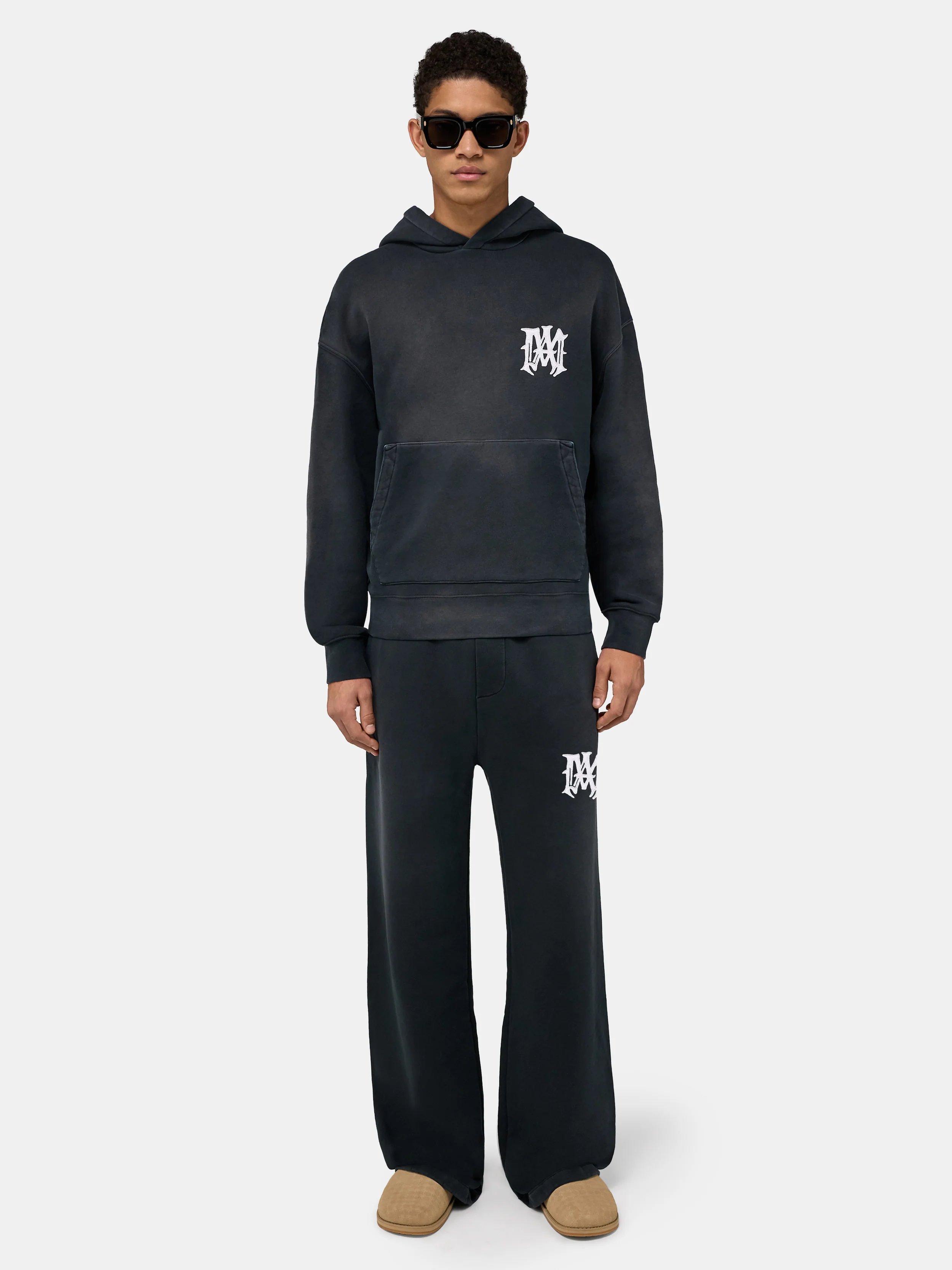 AMIRI HOLLYWOOD OVERSIZED HOODIE - Black - Image 2