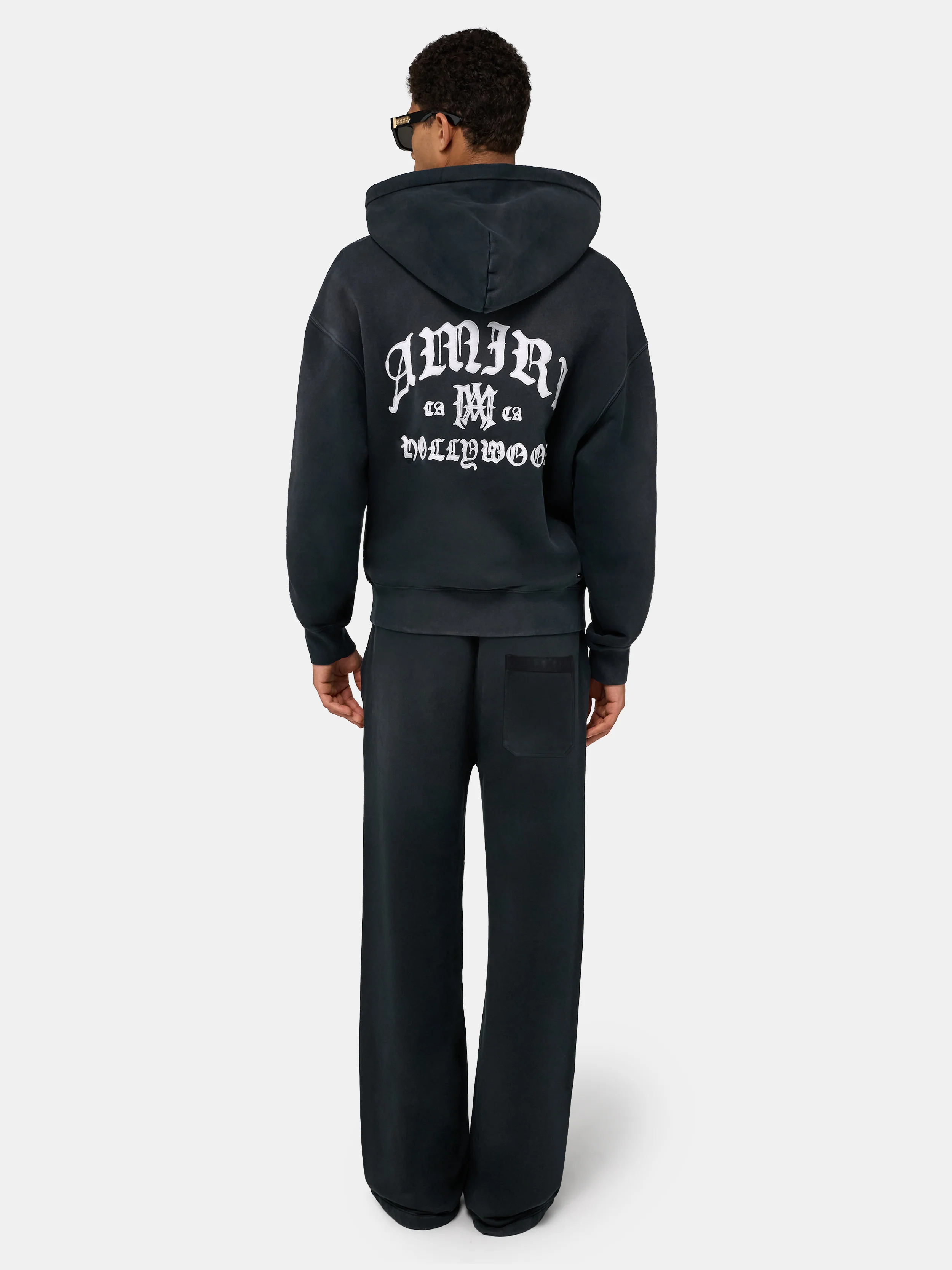 AMIRI HOLLYWOOD OVERSIZED HOODIE - Black - Image 4