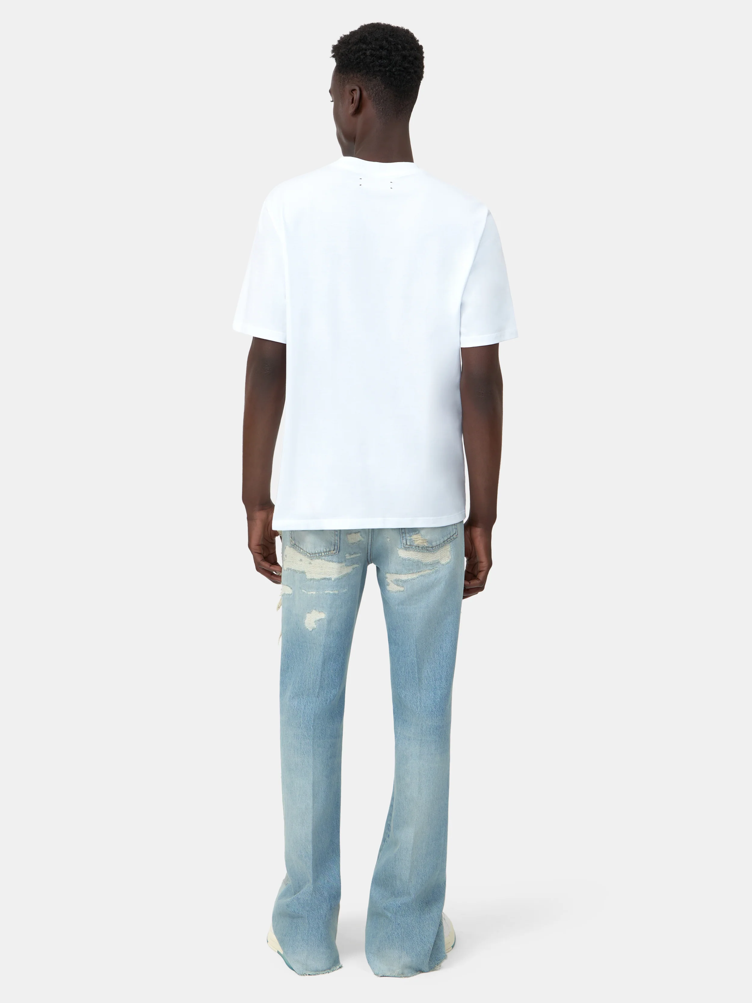 AMIRI SCRIPT TEE - WHITE - Image 4