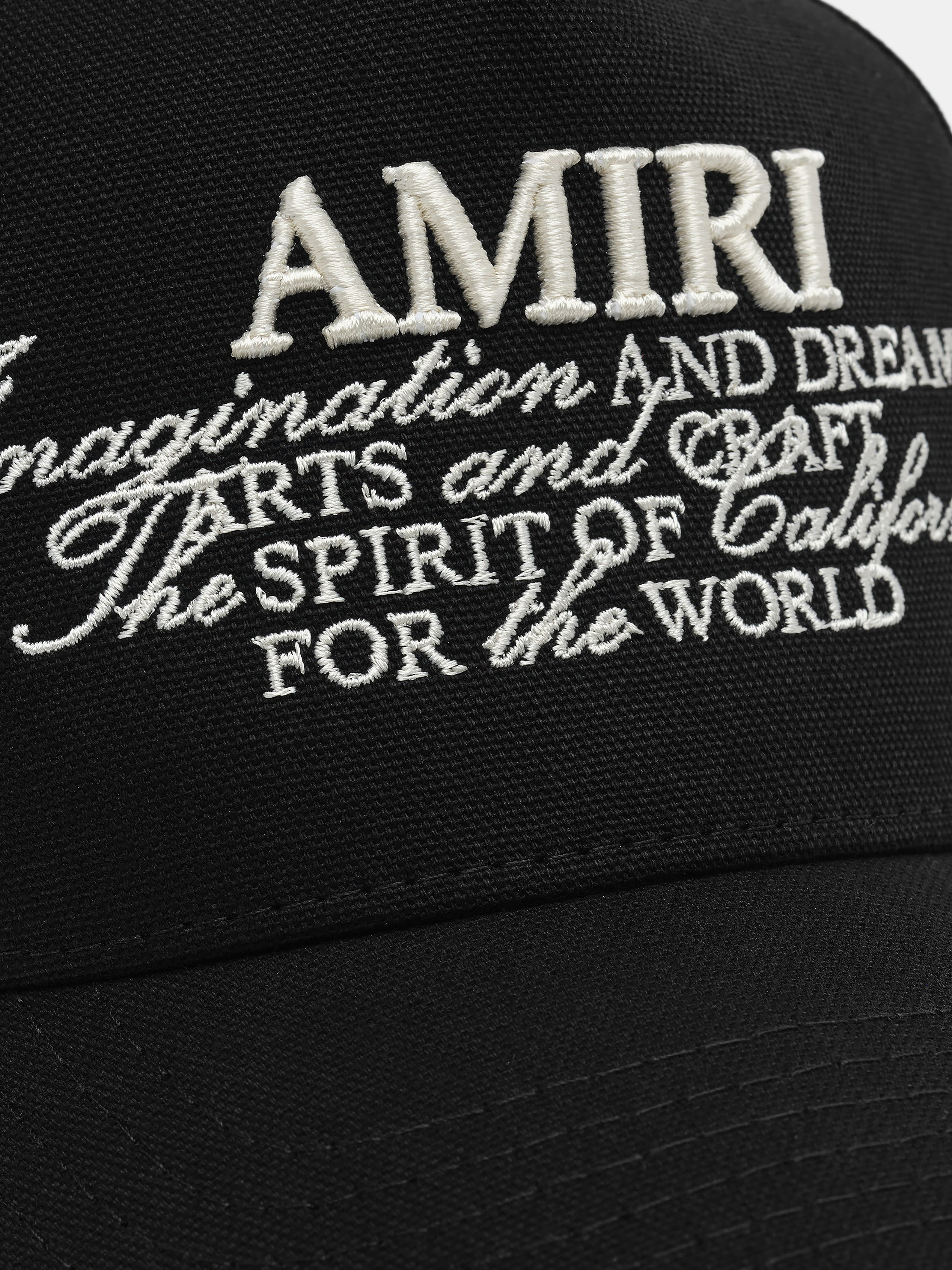 AMIRI SPIRIT HAT - Black - Image 4