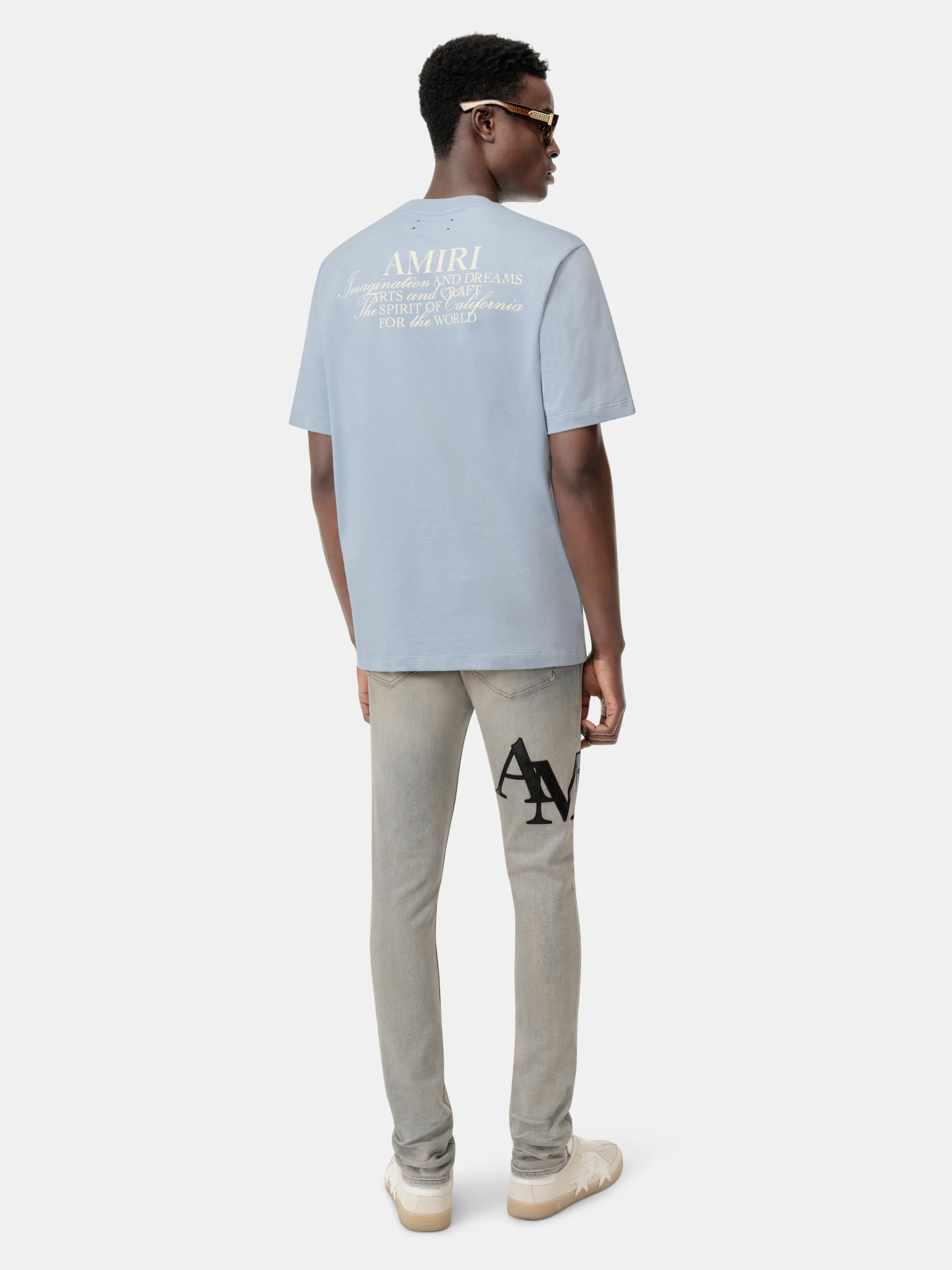 AMIRI SPIRIT TEE - Ashley Blue - Image 4