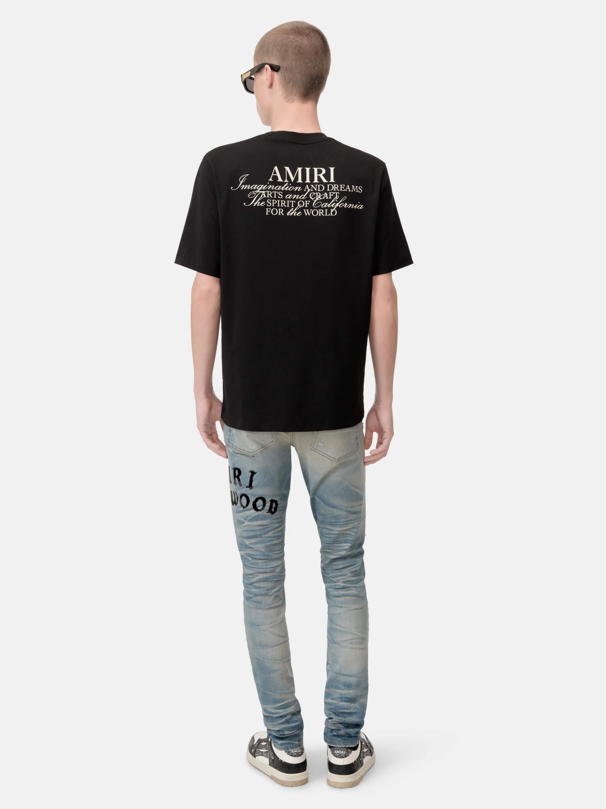 AMIRI SPIRIT TEE - Black - Image 5
