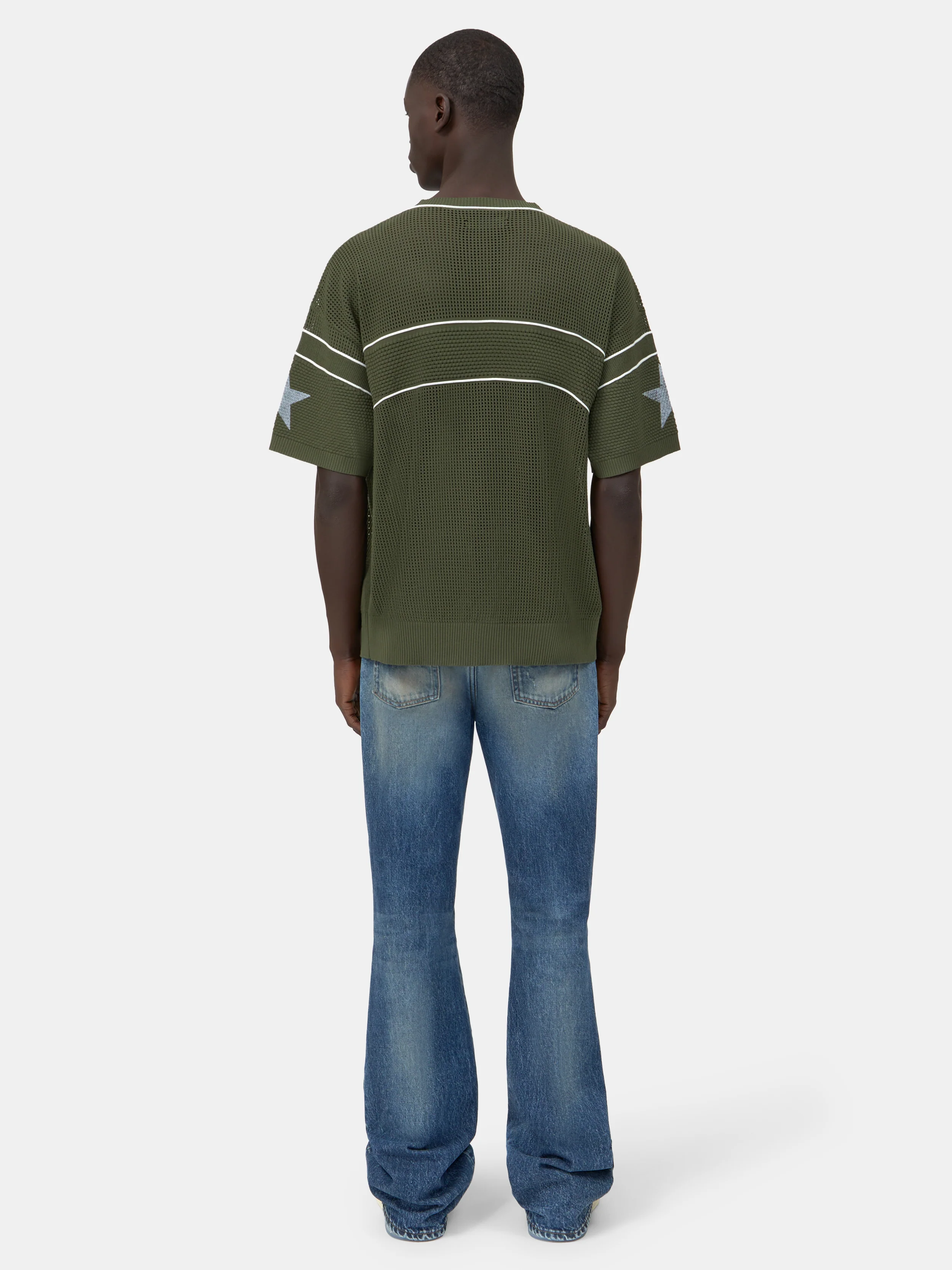 AMIRI SPORT JERSEY - Dark Sage - Image 4