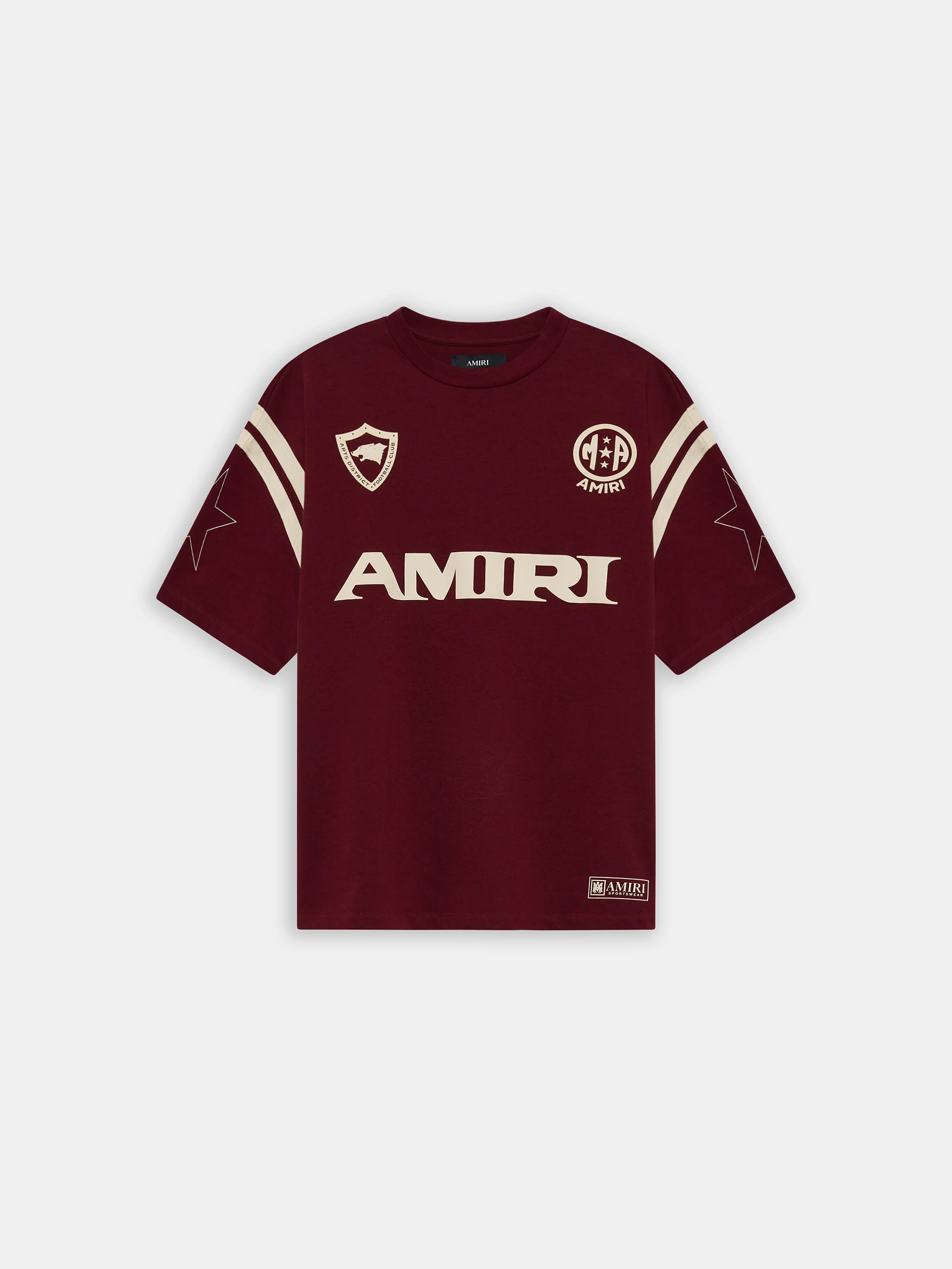 AMIRI SPORT OVERSIZED TEE - Aged Port