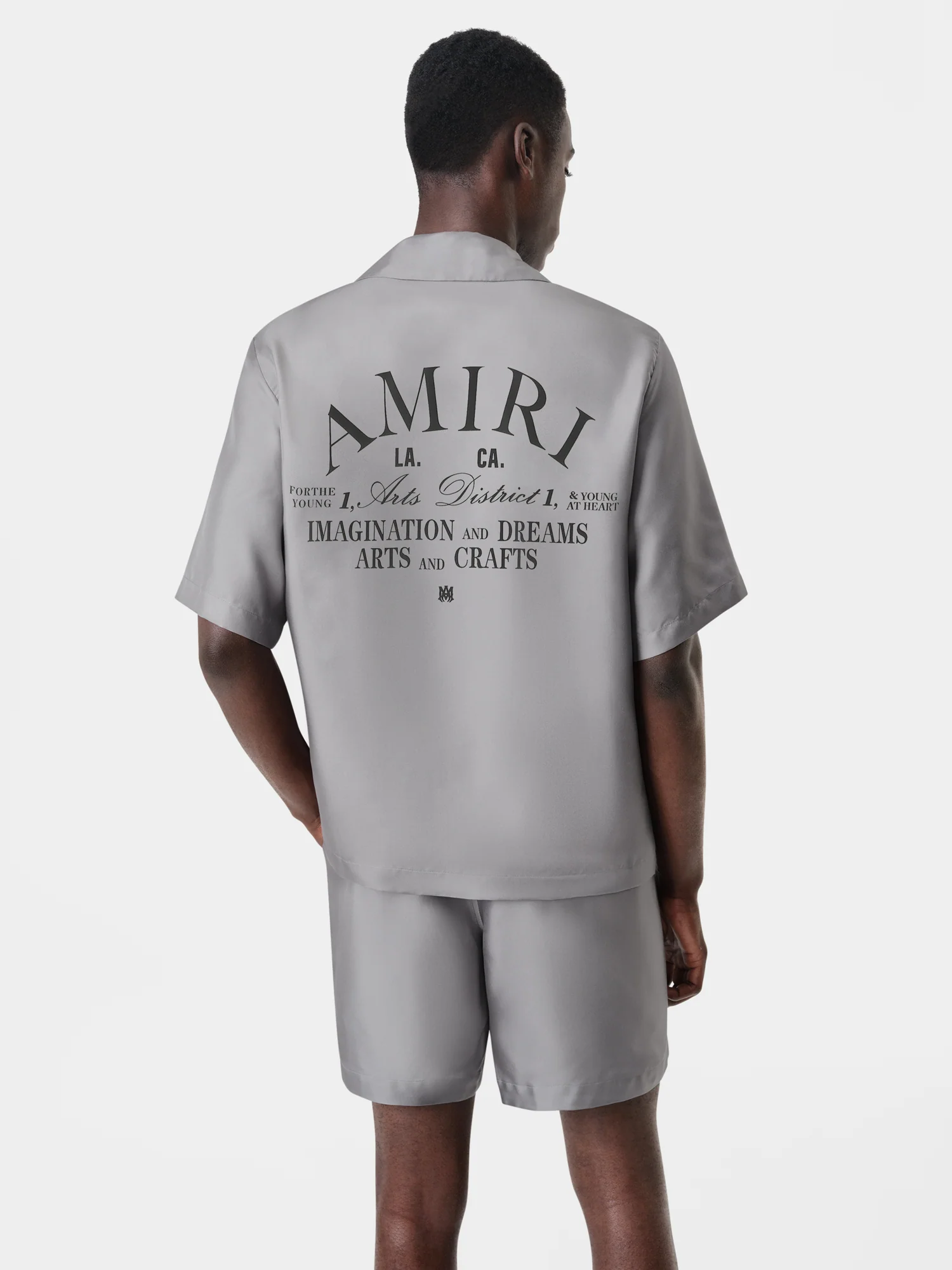 ARTS DISTRICT BOWLING SHIRT - Grey - Image 4