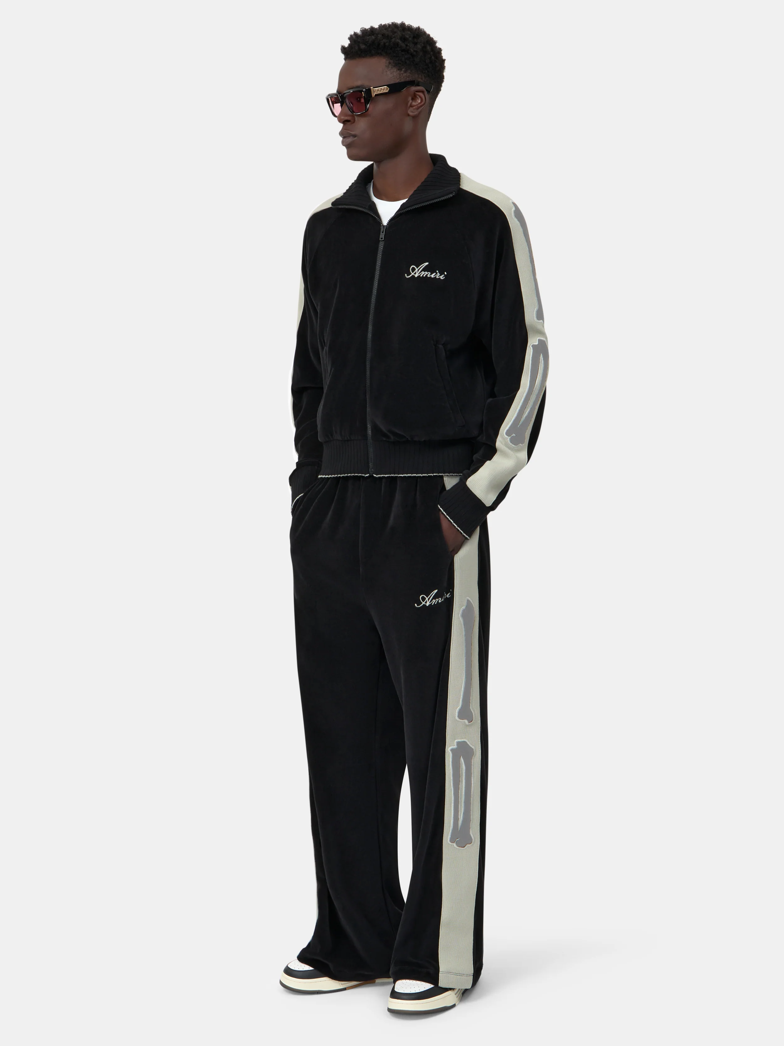 BONES TRACK PANT - Black - Image 3