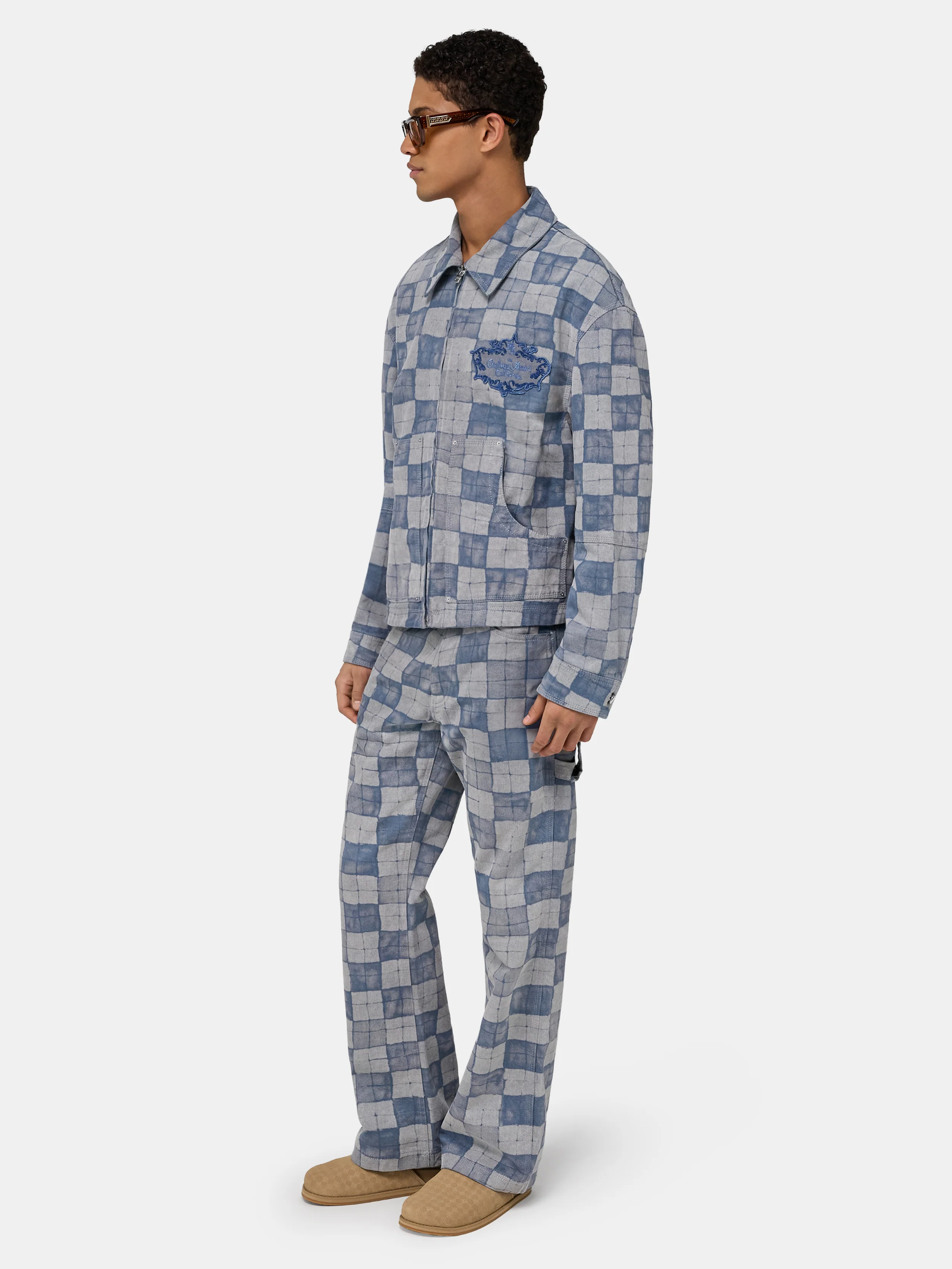 CHATEAU CREST DENIM JACKET - Blue - Image 3