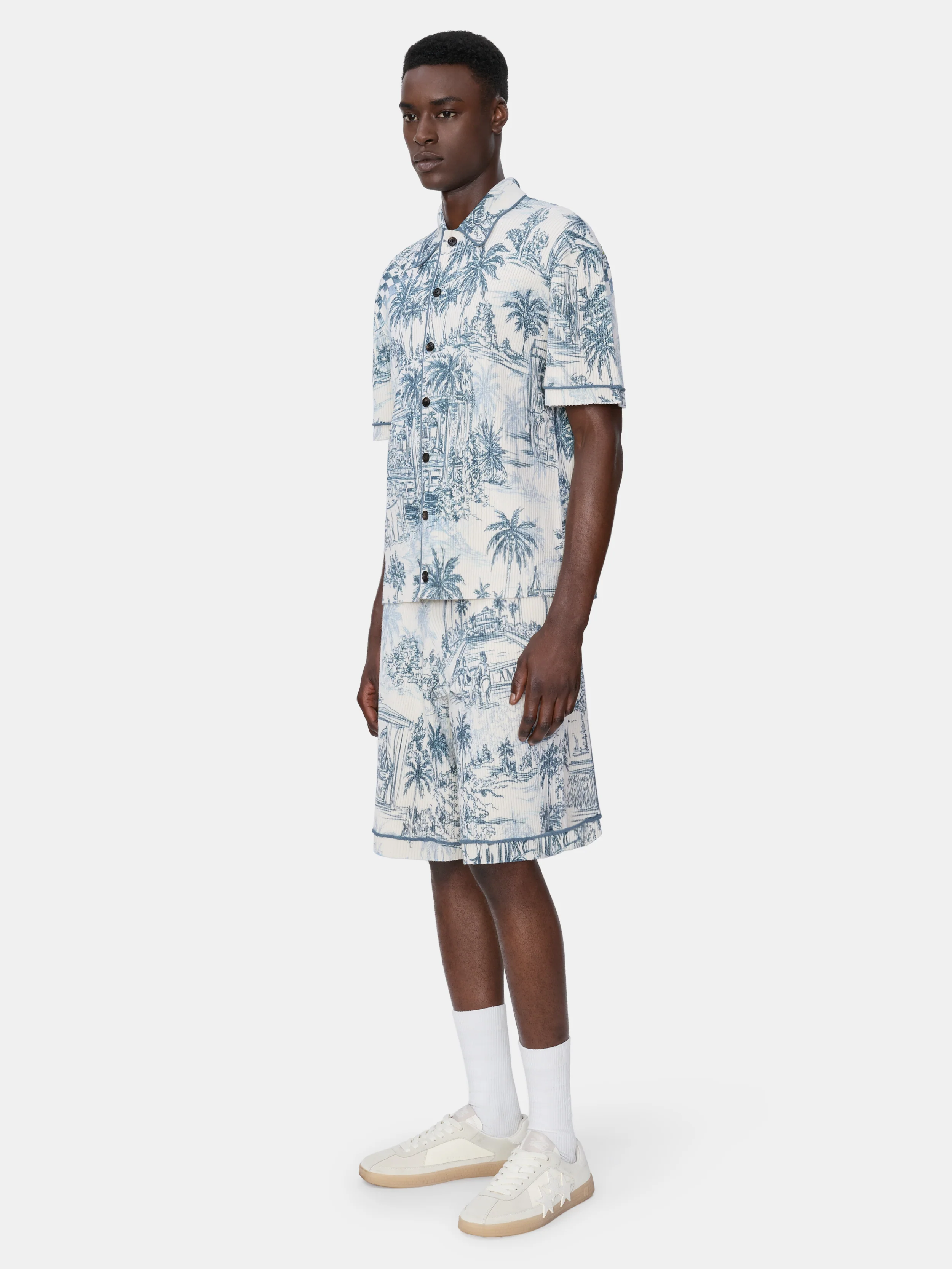 CHATEAU PALMS CAMP SHIRT - Alabaster - Image 3