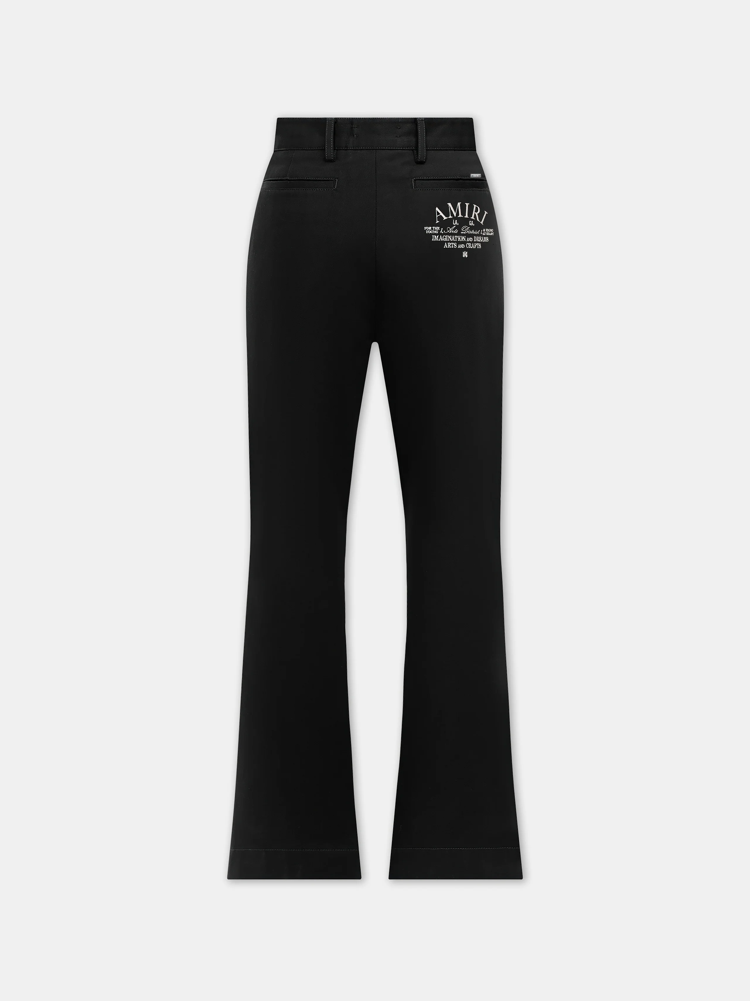 CHINO KICK FLARE - BLACK - Image 4