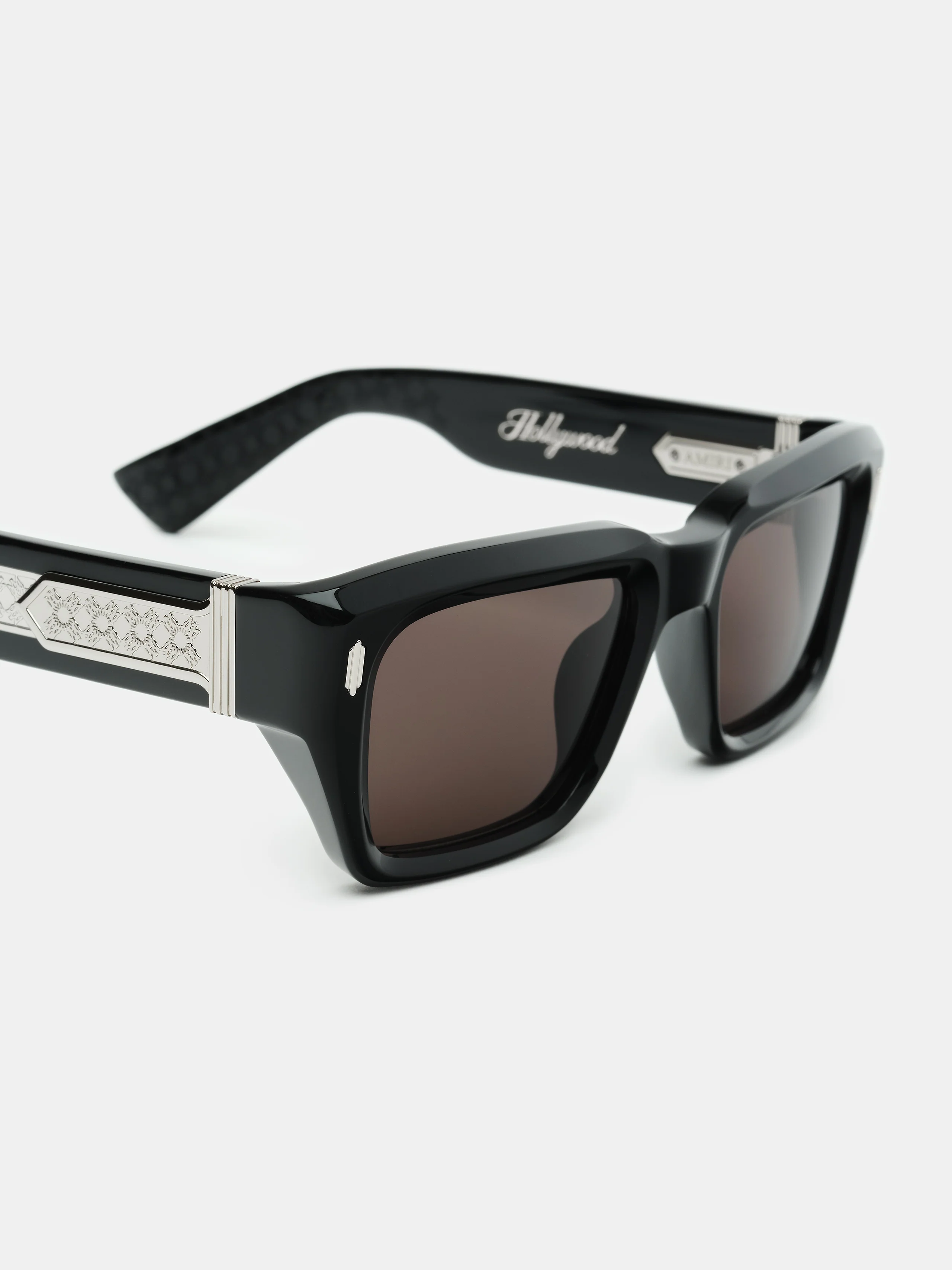 HOLLYWOOD SUNGLASSES - Black Silver - Image 4
