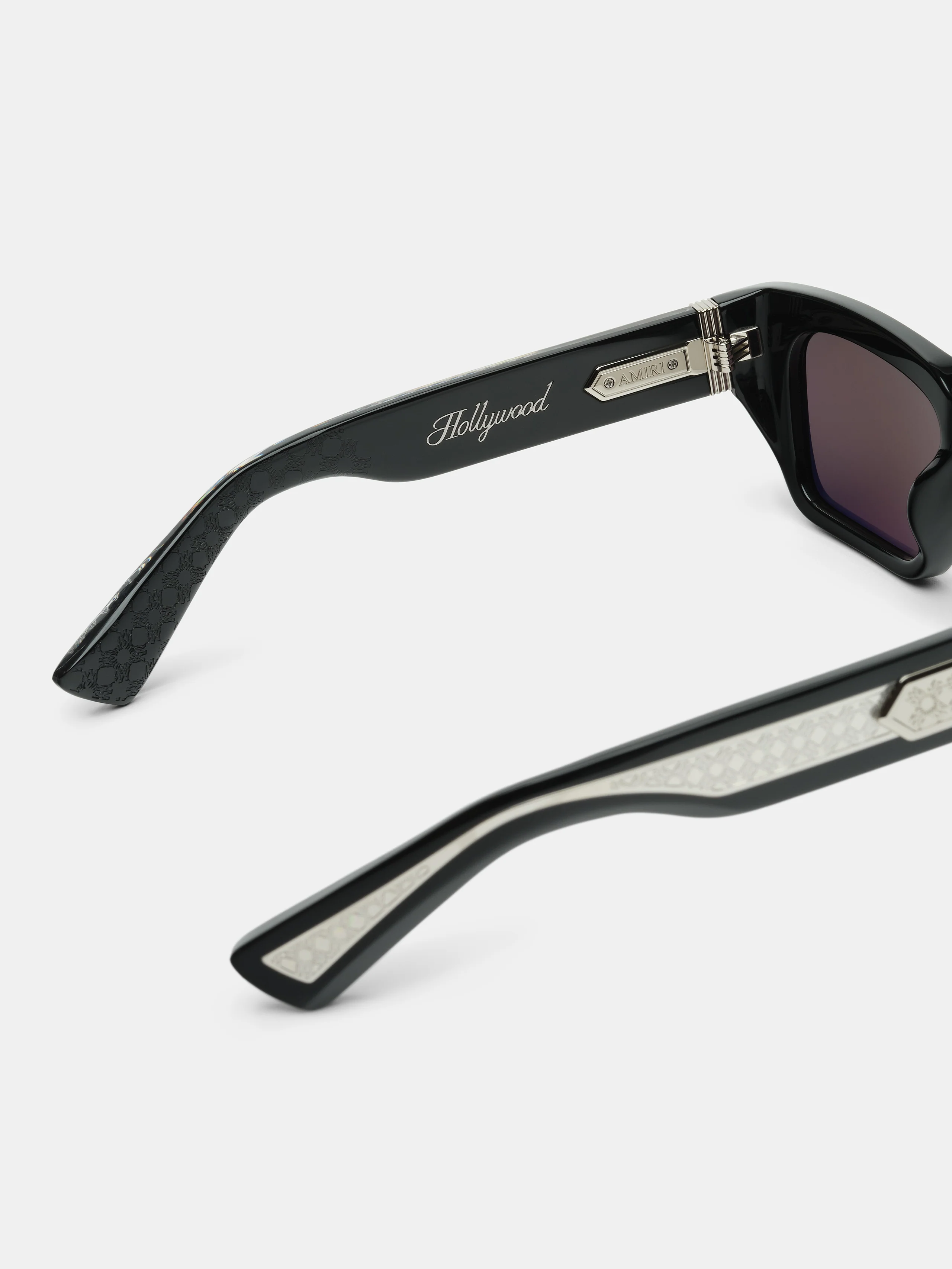 HOLLYWOOD SUNGLASSES - Black Silver - Image 5
