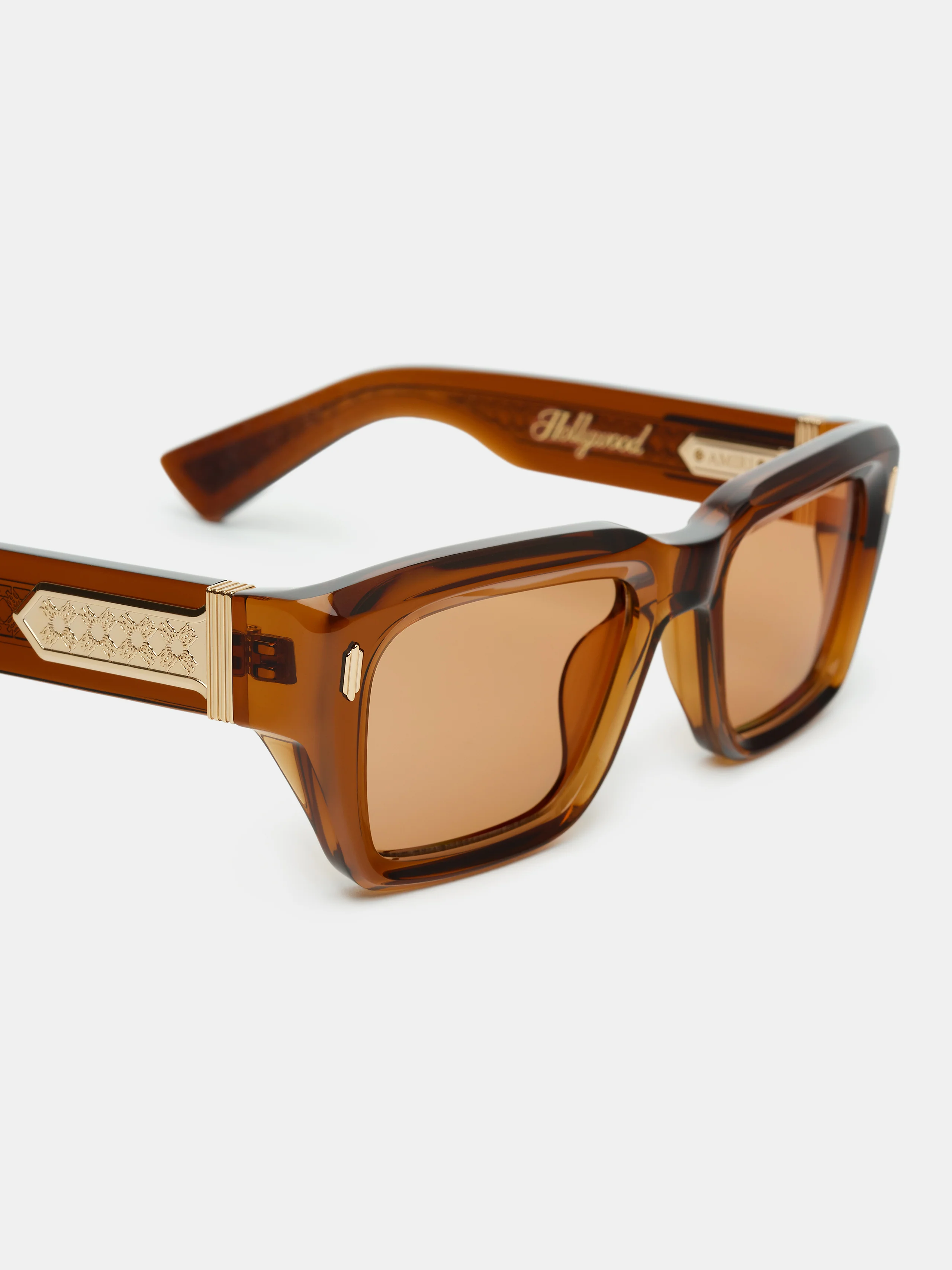 HOLLYWOOD SUNGLASSES - Brown - Image 4