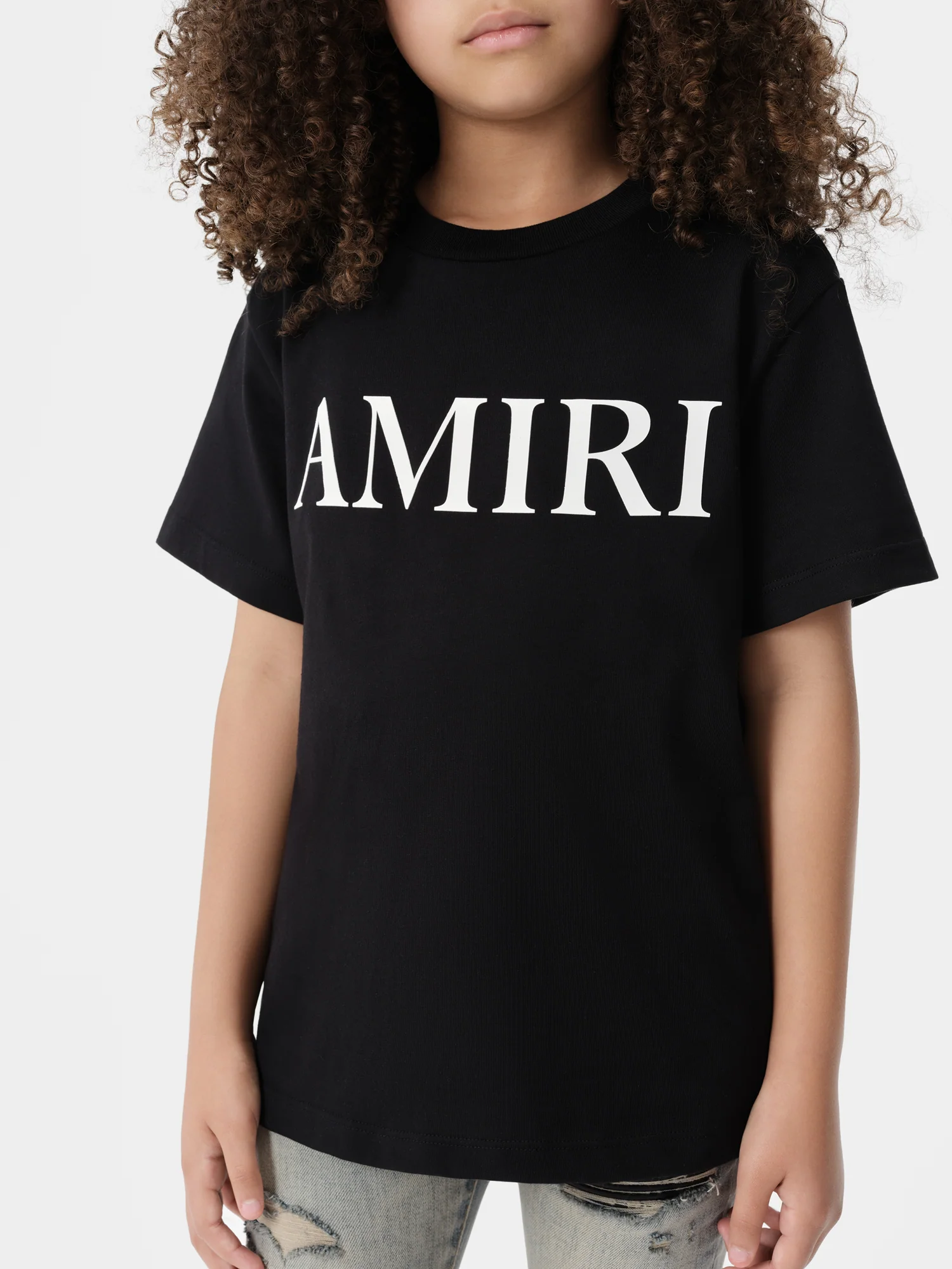 KIDS - KIDS' AMIRI CORE LOGO TEE - Black - Image 5