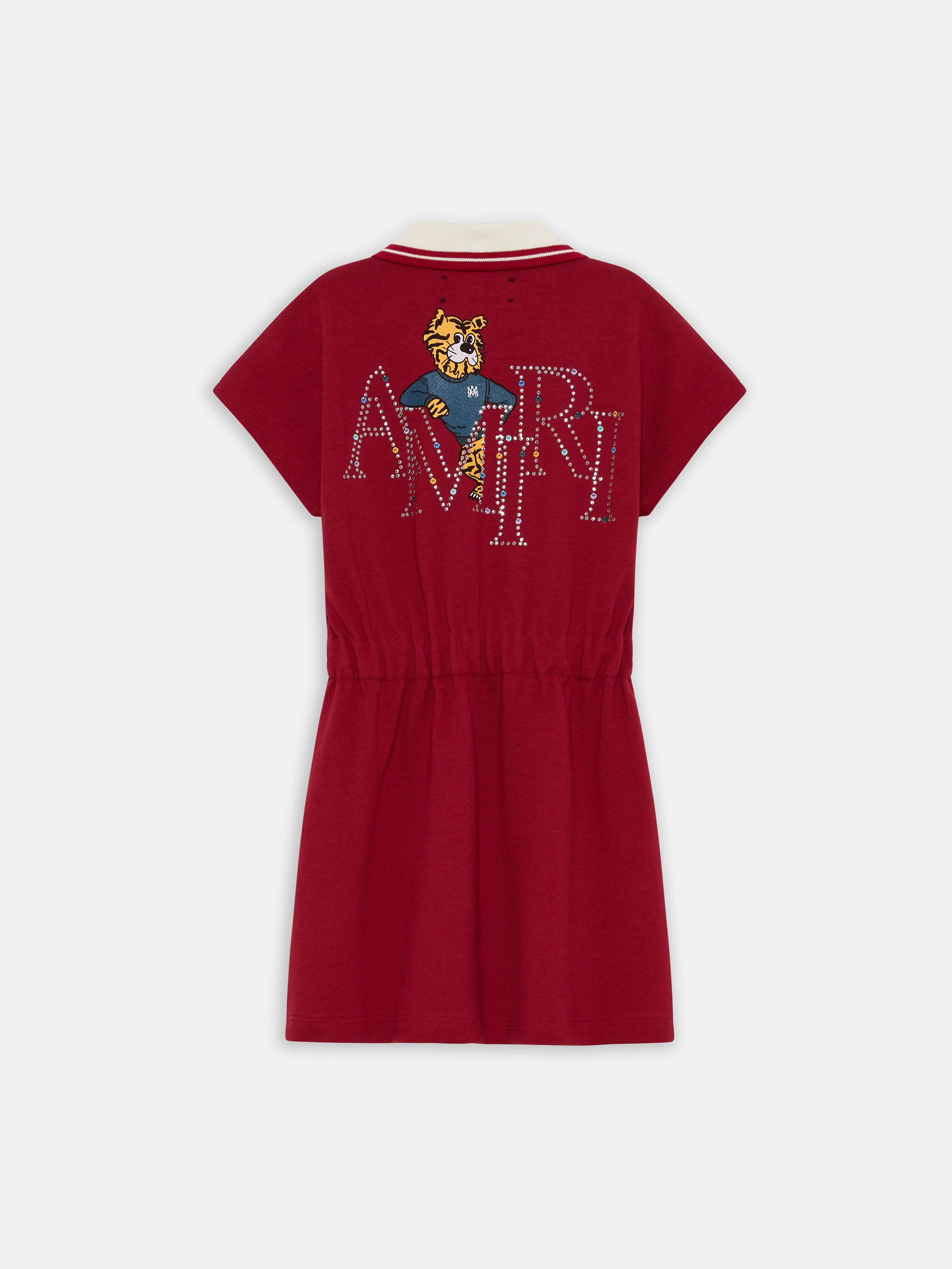 KIDS - KIDS' AMIRI STAGGERED TIGER DRESS - Deep Red - Image 2