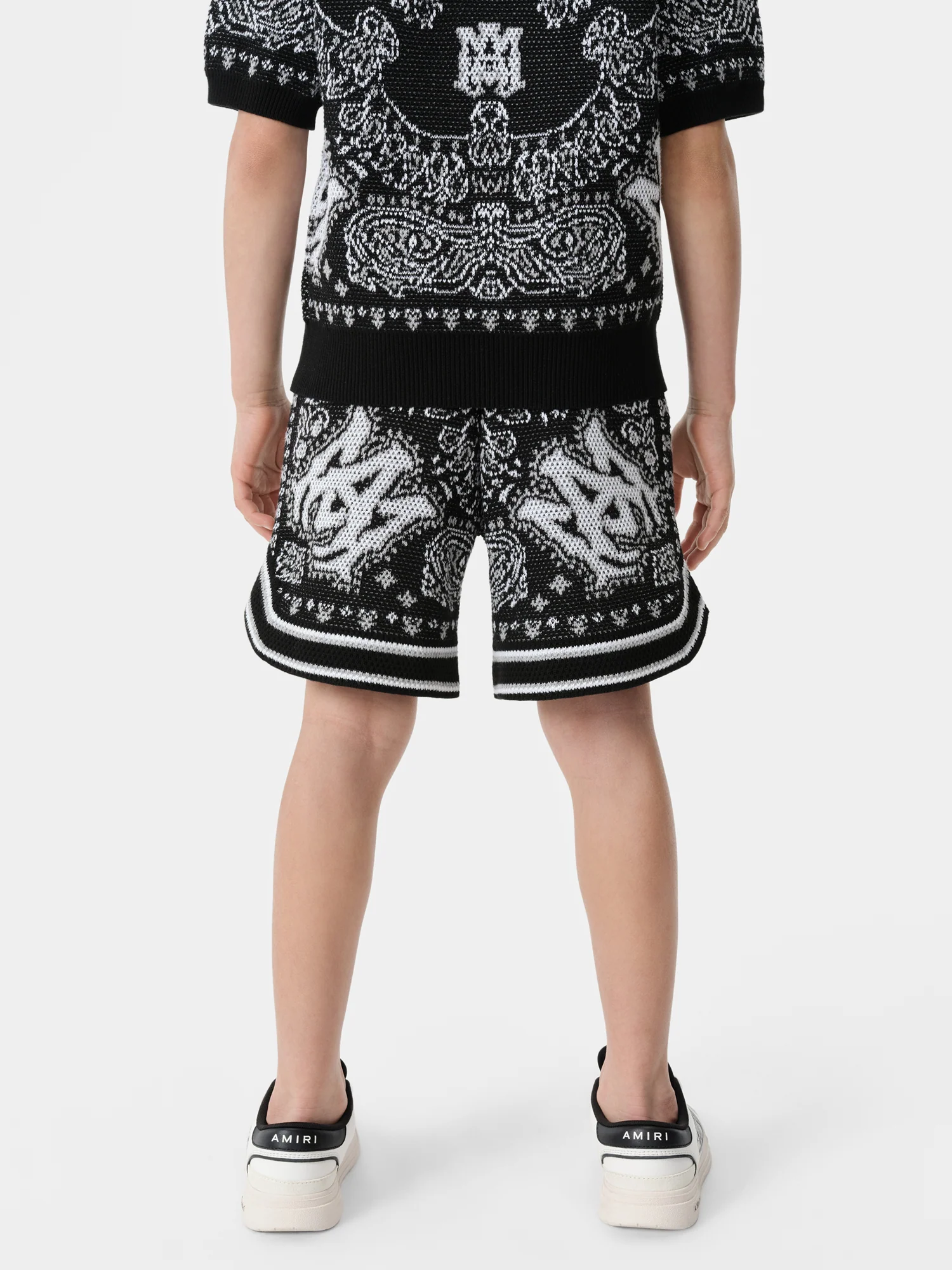 KIDS - KIDS' BANDANA SHORT - Black - Image 4