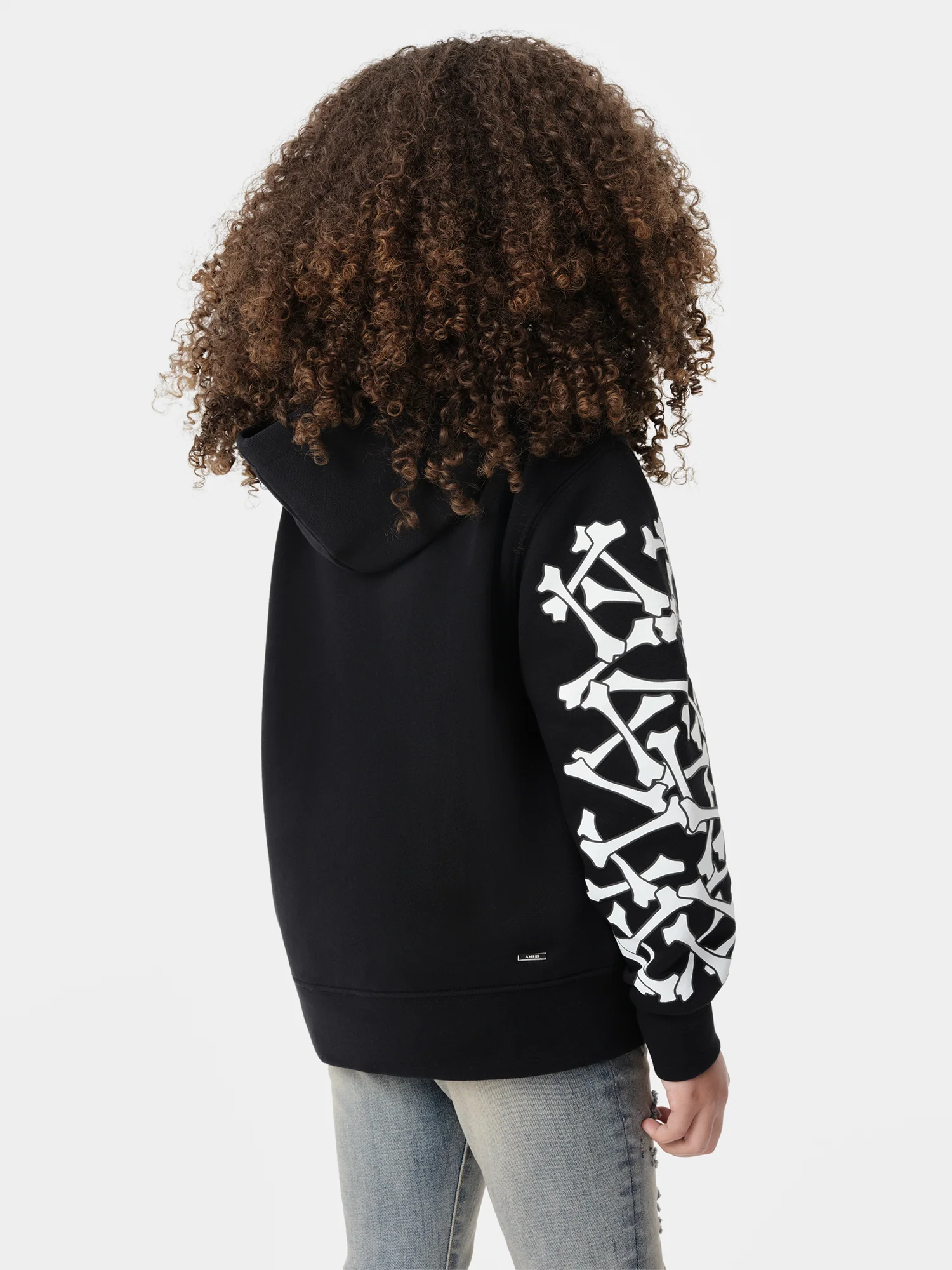 KIDS - KIDS' BONES HOODIE - Black - Image 4