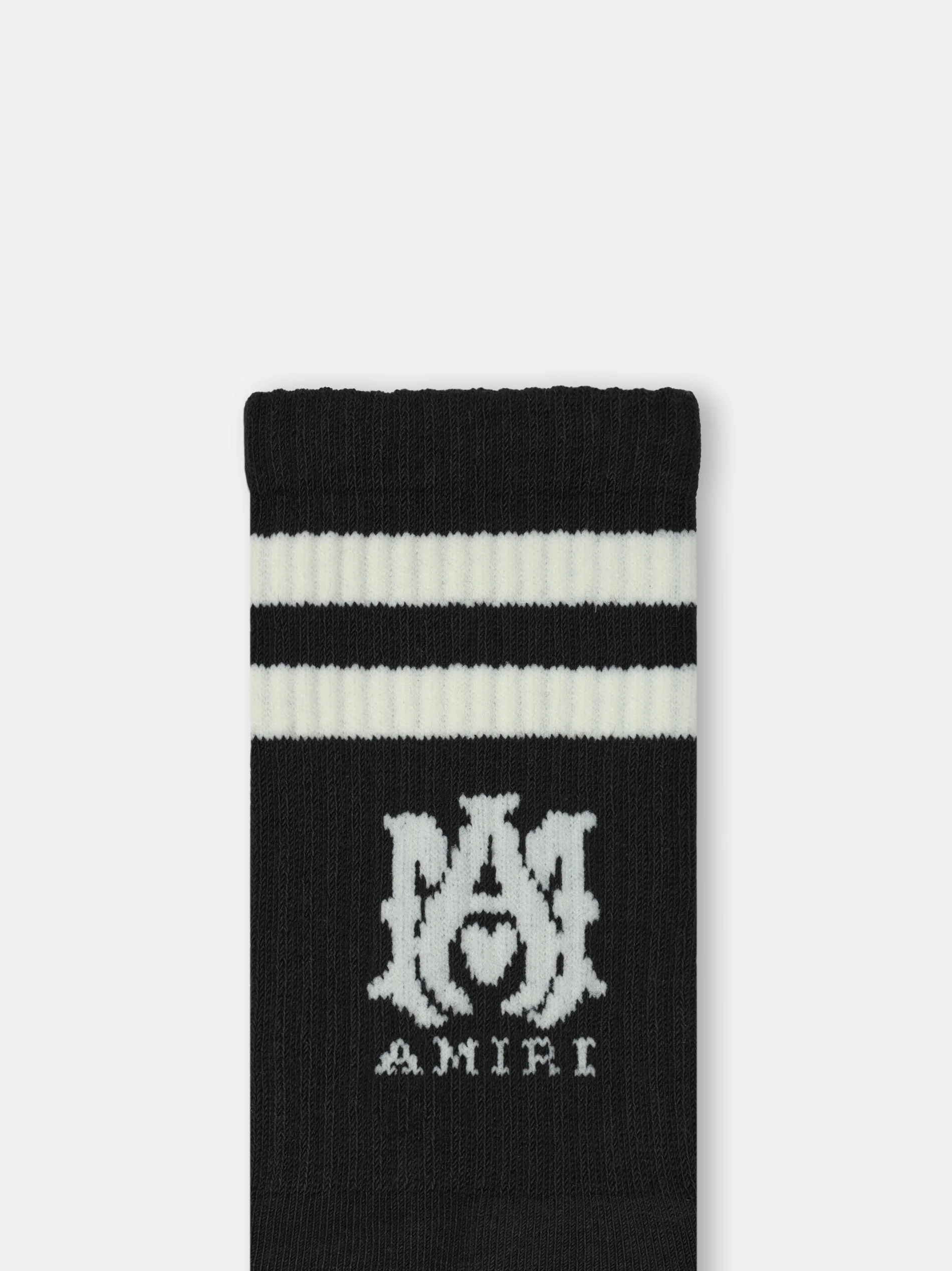 KIDS - KIDS' MA STRIPE SOCKS - Black - Image 3