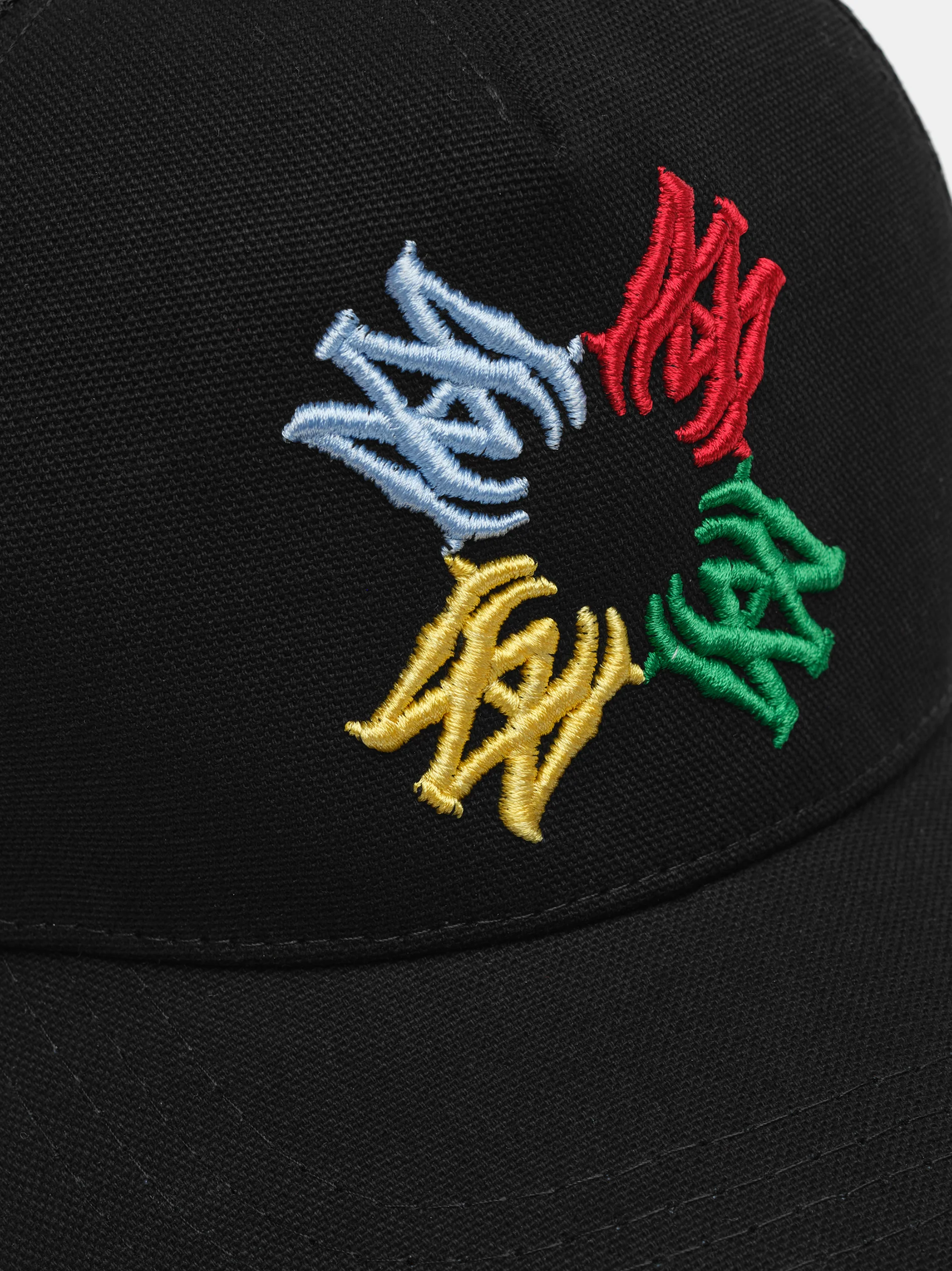 KIDS - KIDS' SCRIBBLE MA QUAD TRUCKER HAT - Black - Image 3