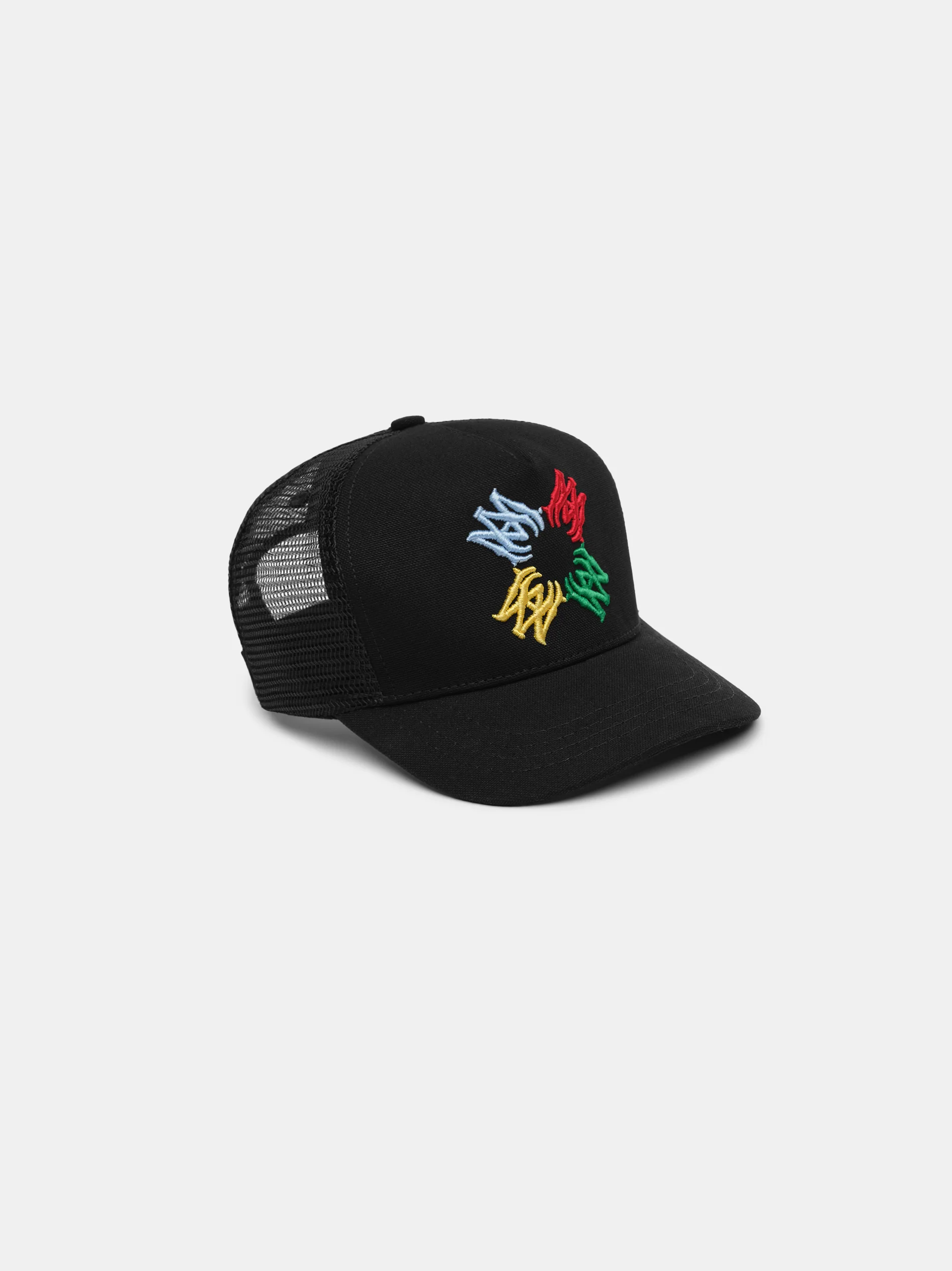KIDS - KIDS' SCRIBBLE MA QUAD TRUCKER HAT - Black - Image 4