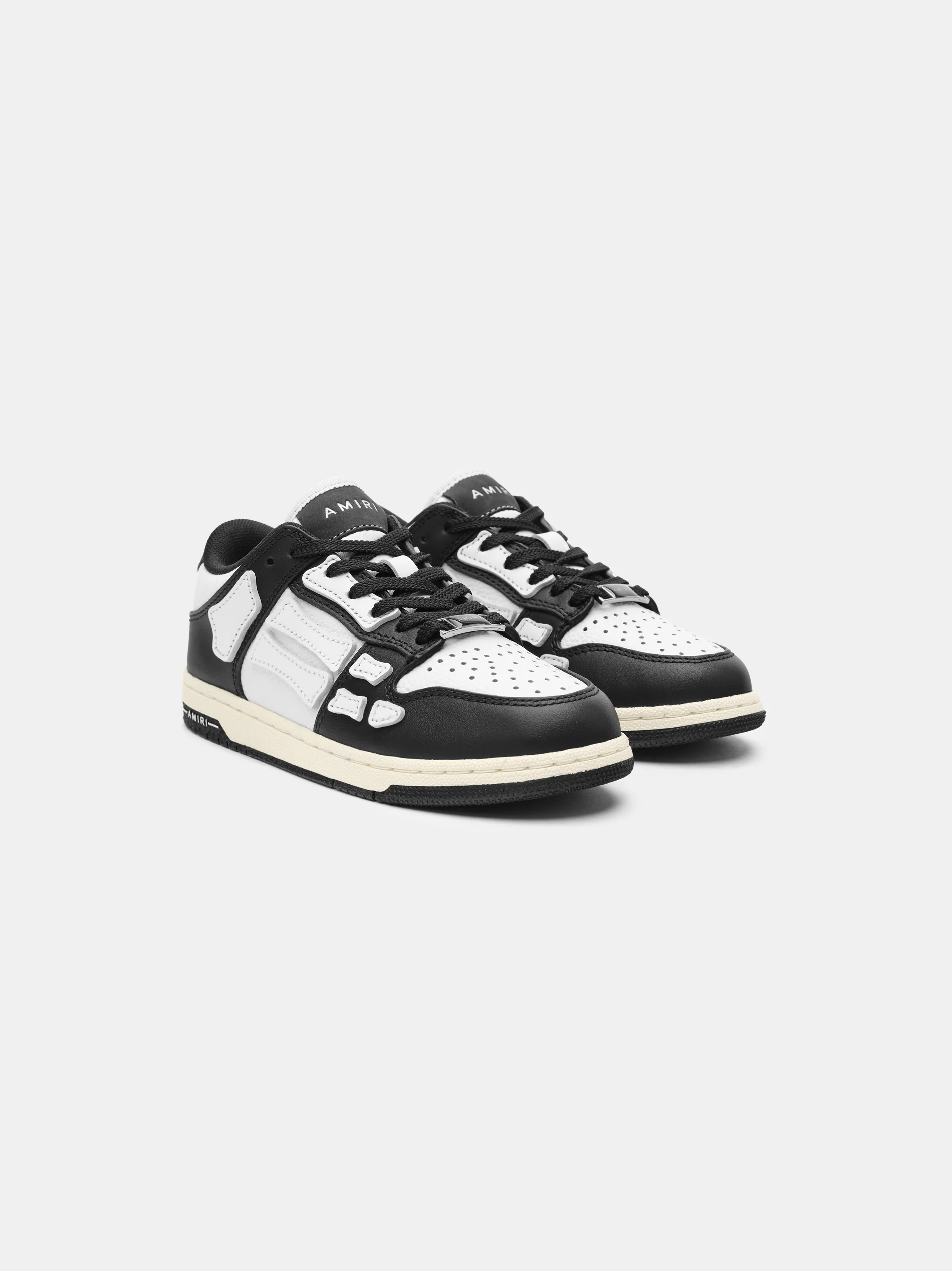 KIDS - KIDS' SKEL-TOP LOW TODDLER - BLACK WHITE - Image 4