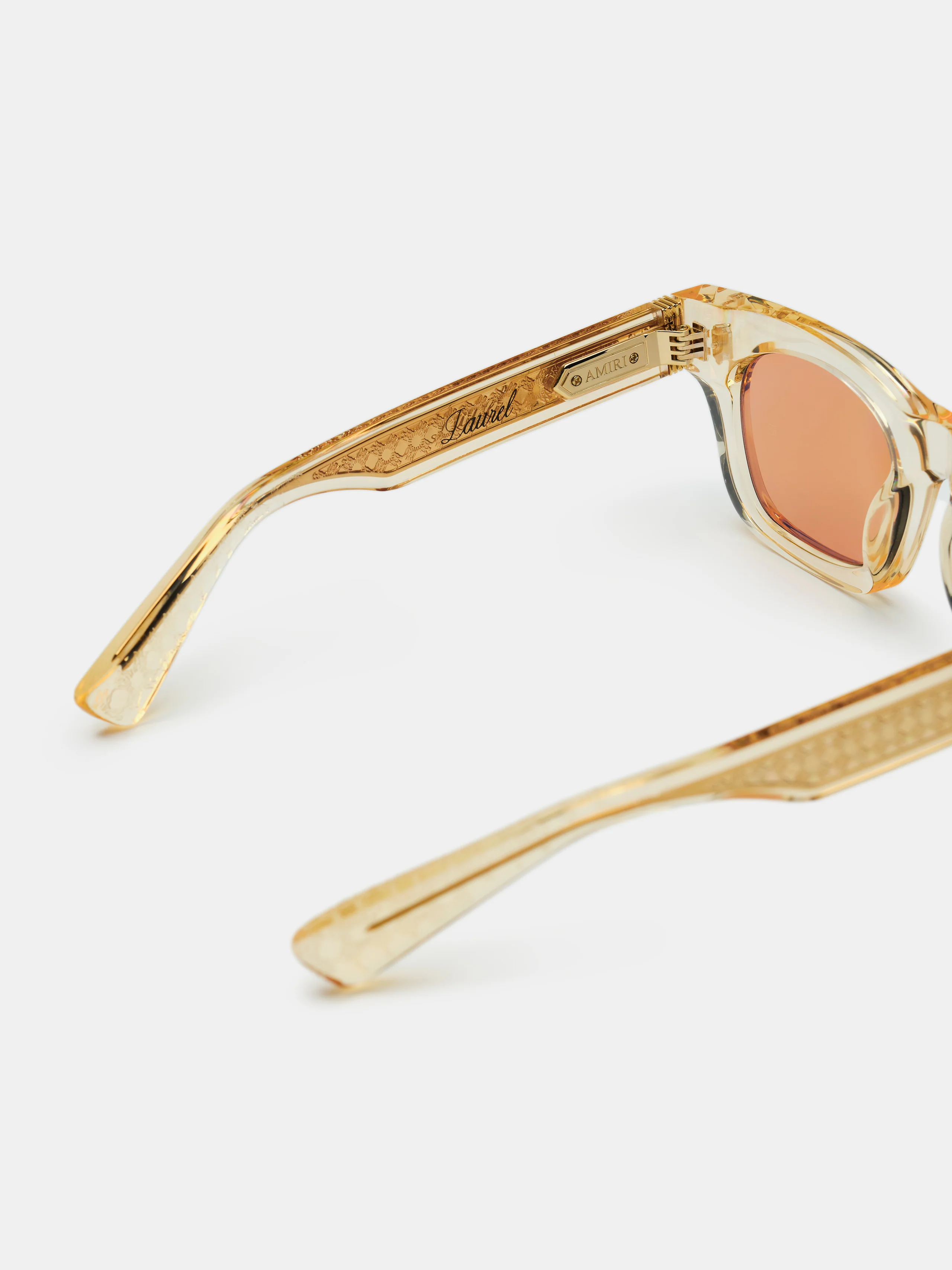 LAUREL SUNGLASSES - Transparent Yellow - Image 4