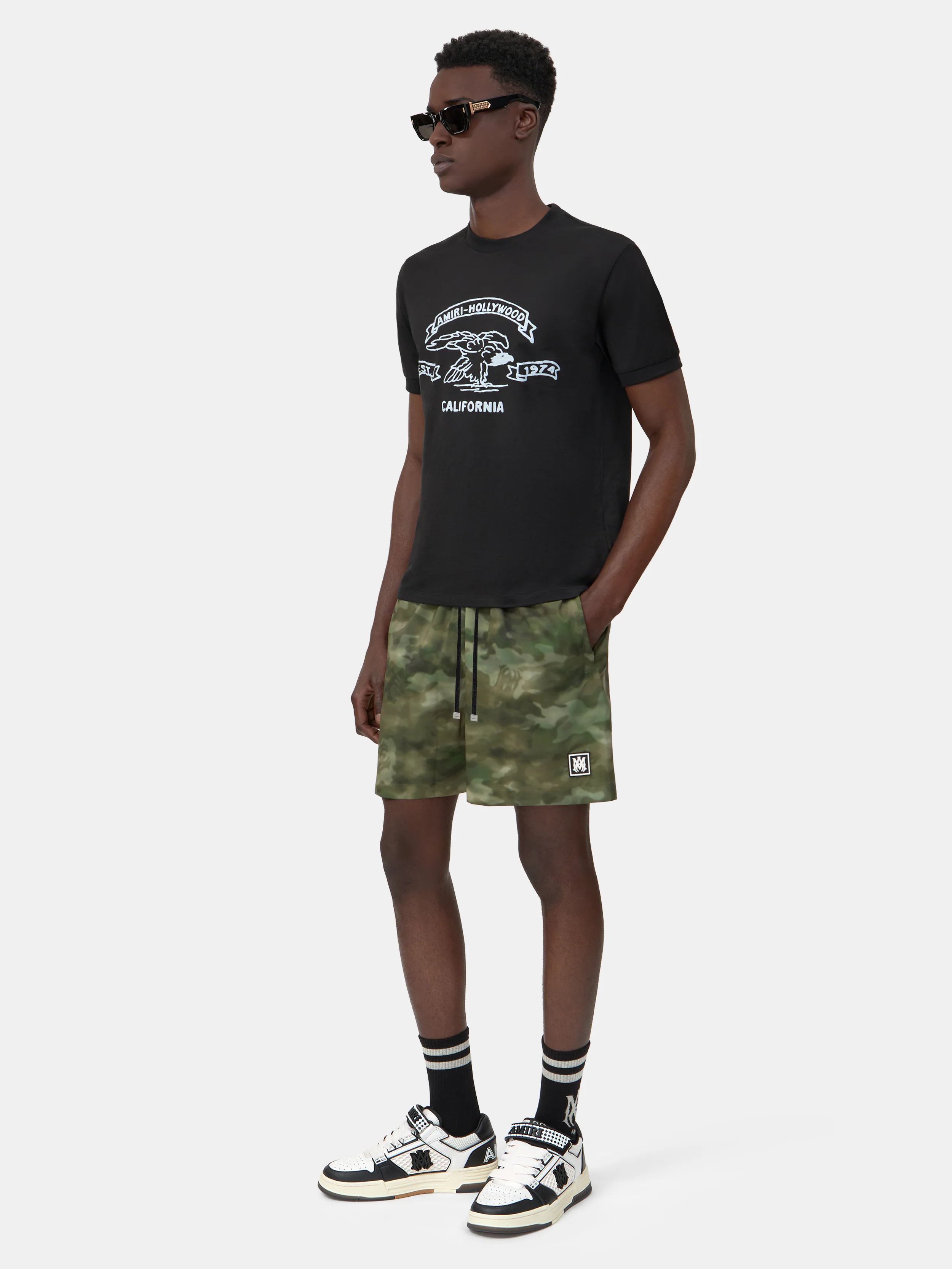MA CAMO SWIM TRUNK - Natural - Image 4