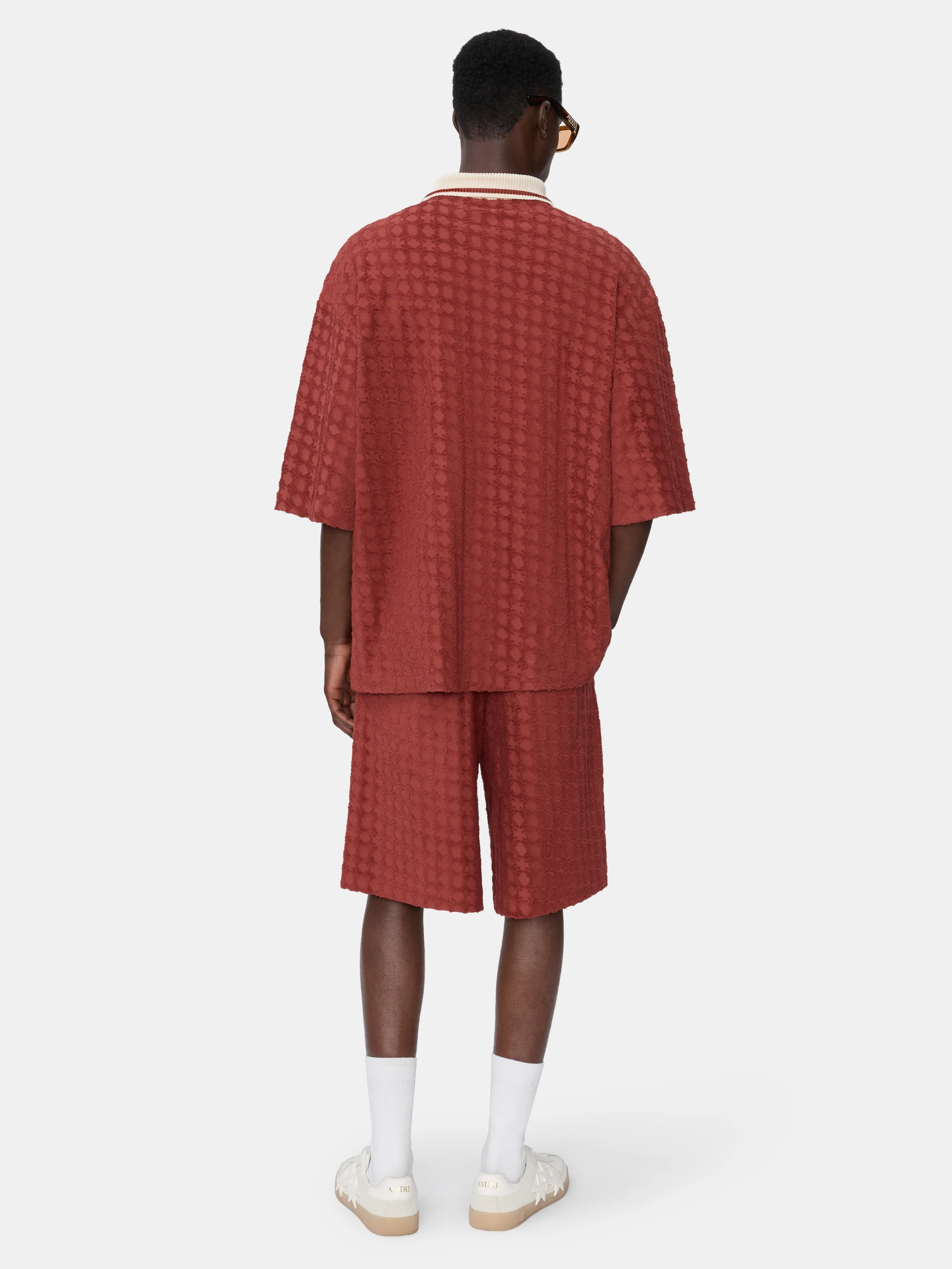 MA CHATEAU OVERSIZED SHIRT - Terracotta - Image 4