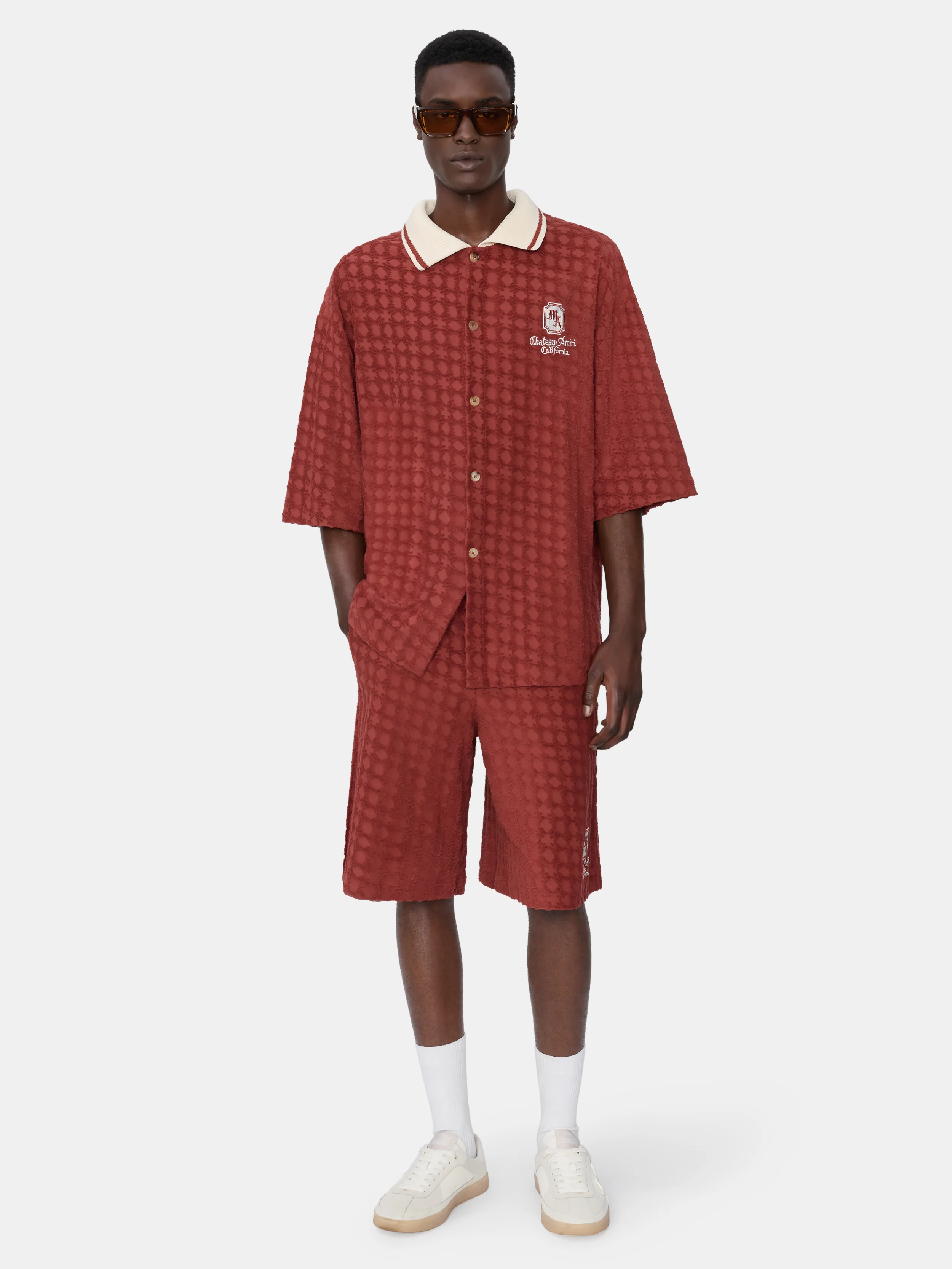MA CHATEAU OVERSIZED SHORT - Terracotta - Image 2