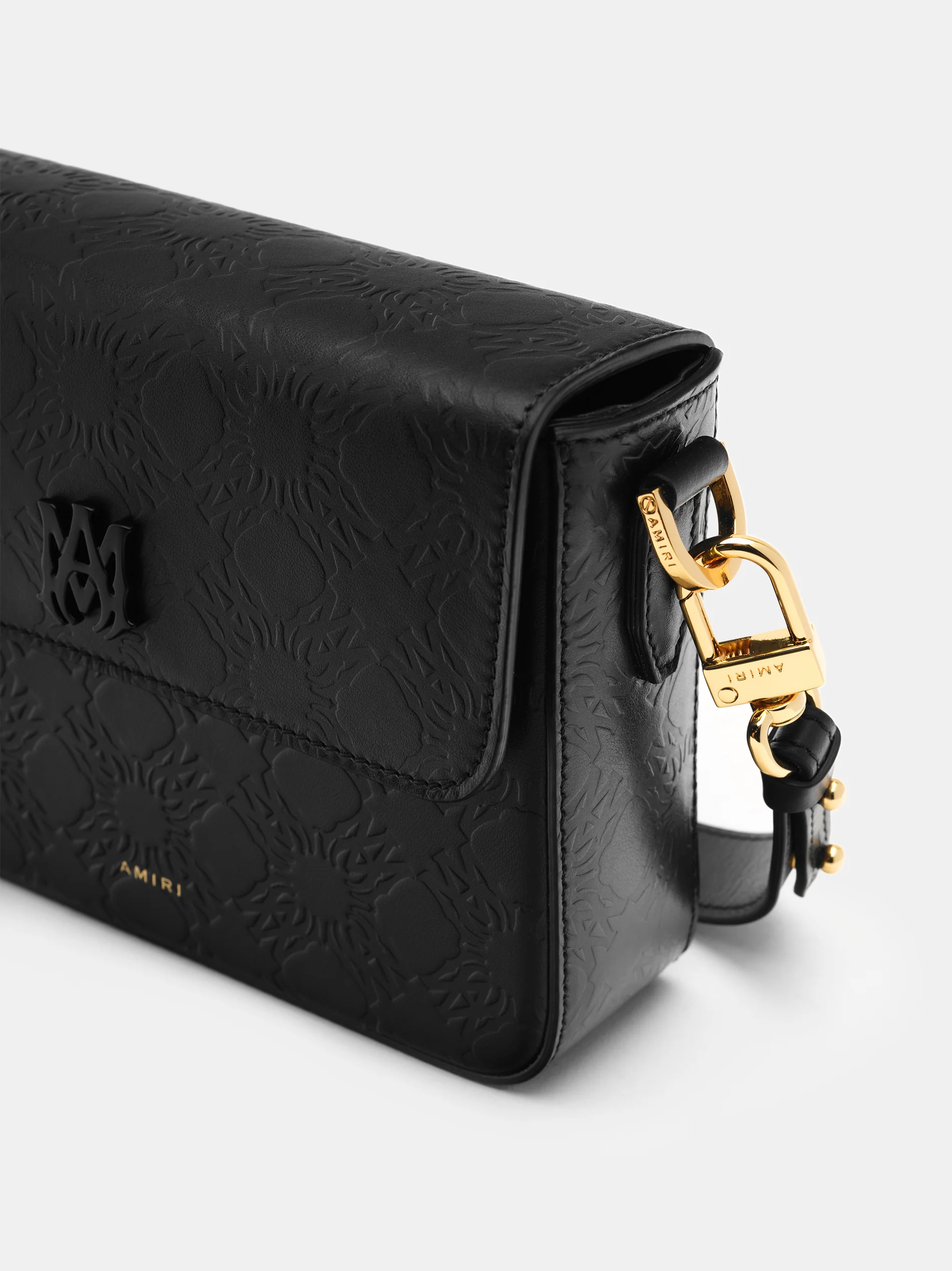 MA QUAD LEATHER CROSSBODY - Black - Image 5