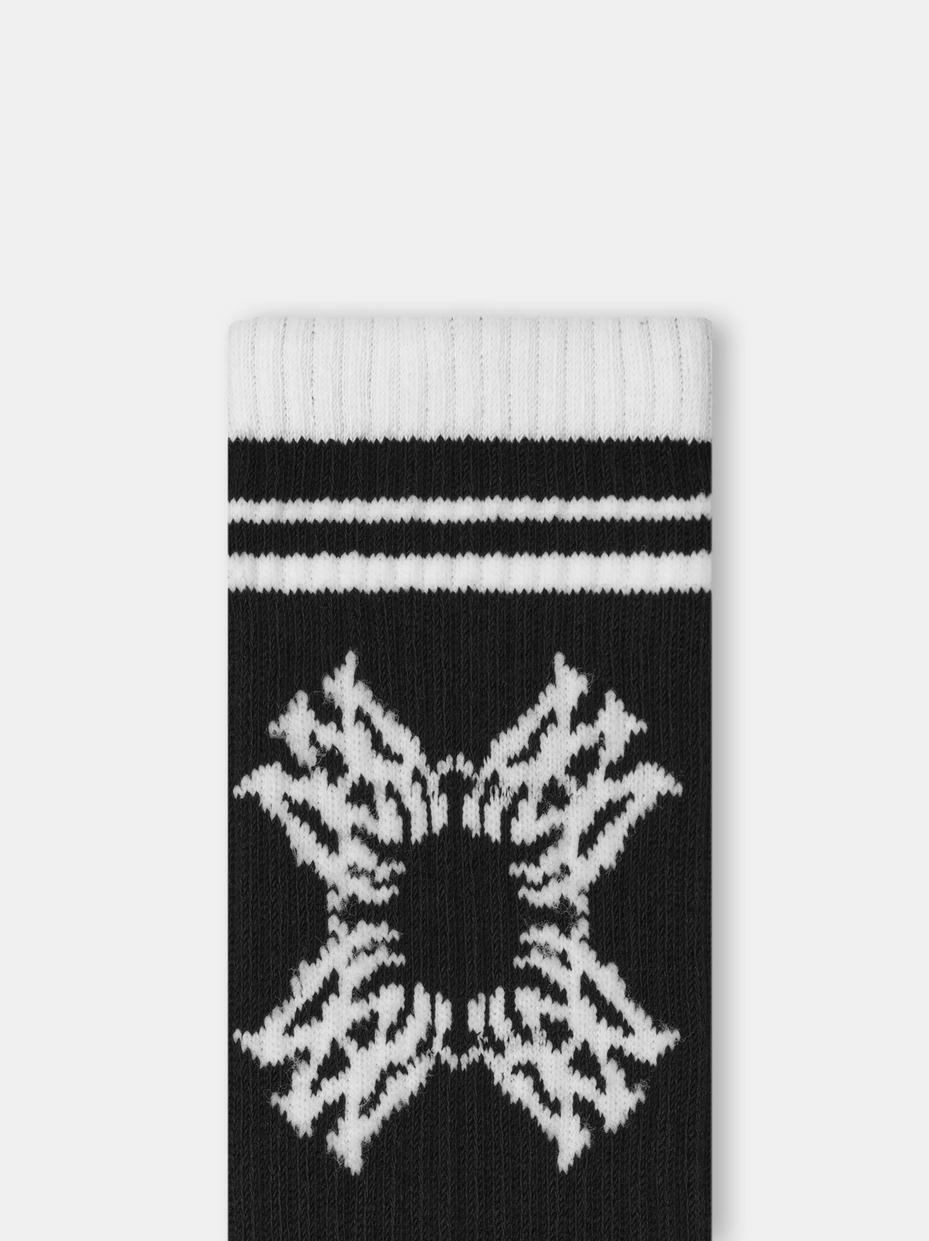 MA QUAD SOCK - Black White - Image 3