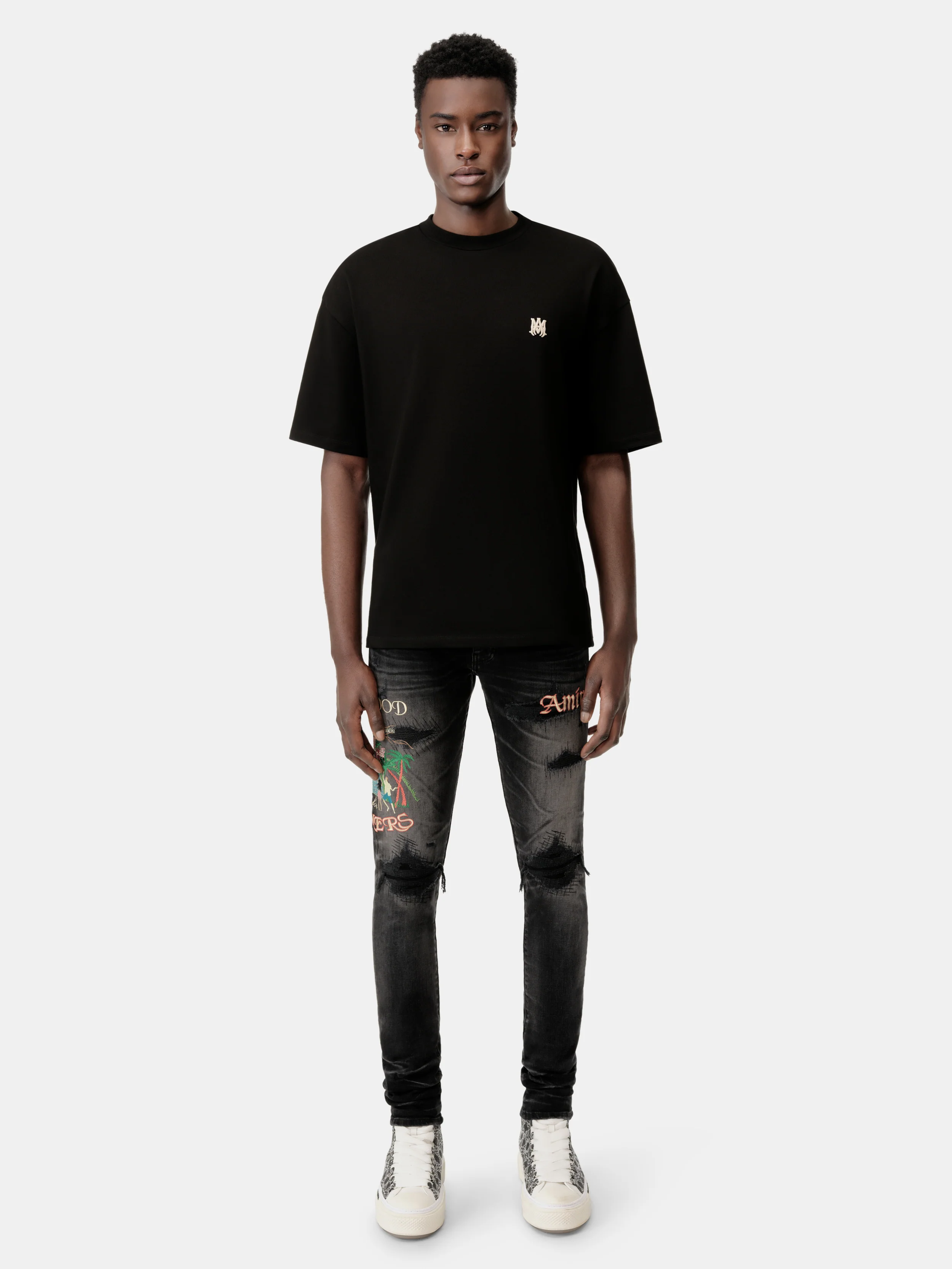 MA SKATER TEE - Black - Image 2
