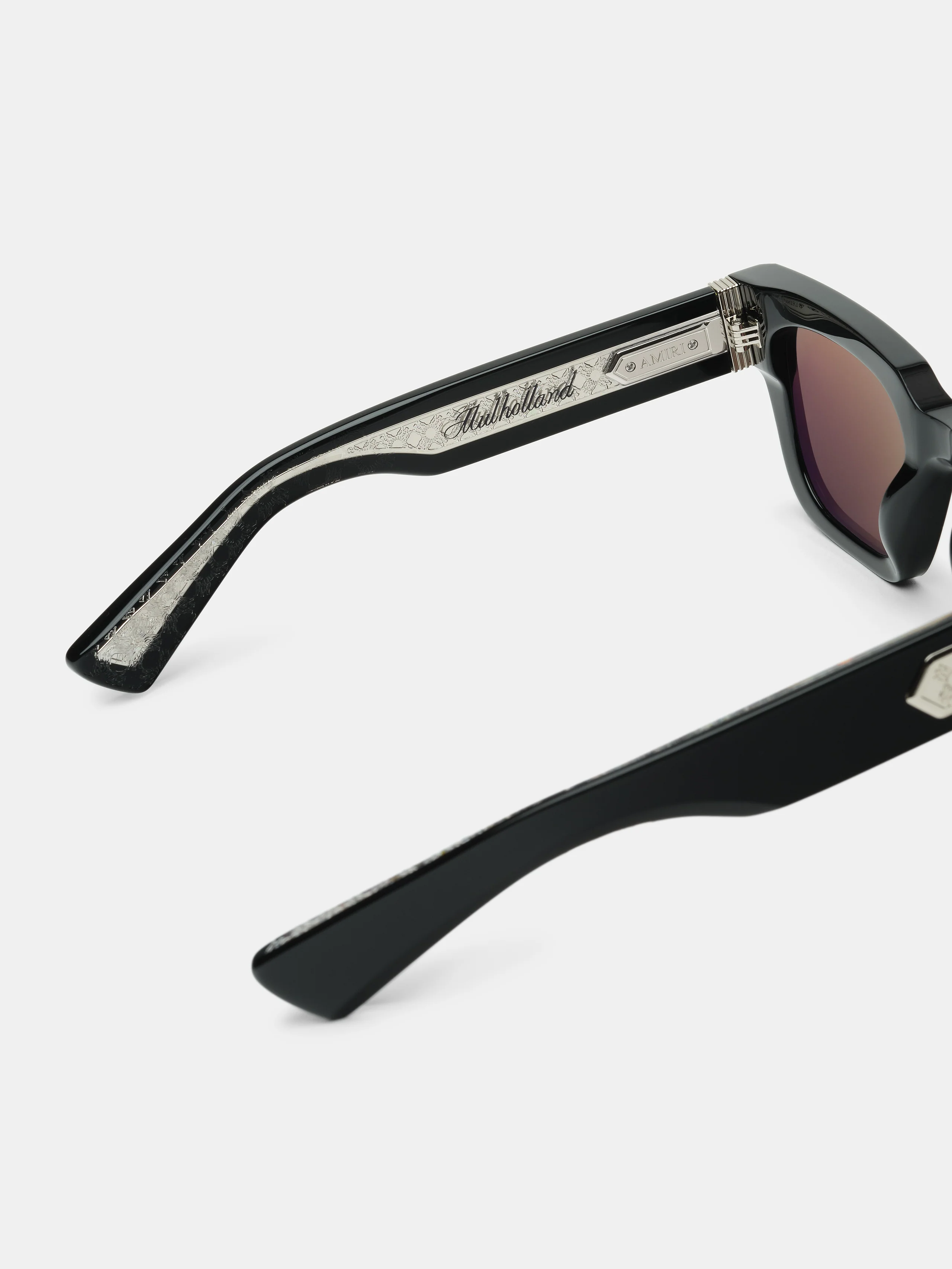 MULHOLLAND SUNGLASSES - Black Silver - Image 5