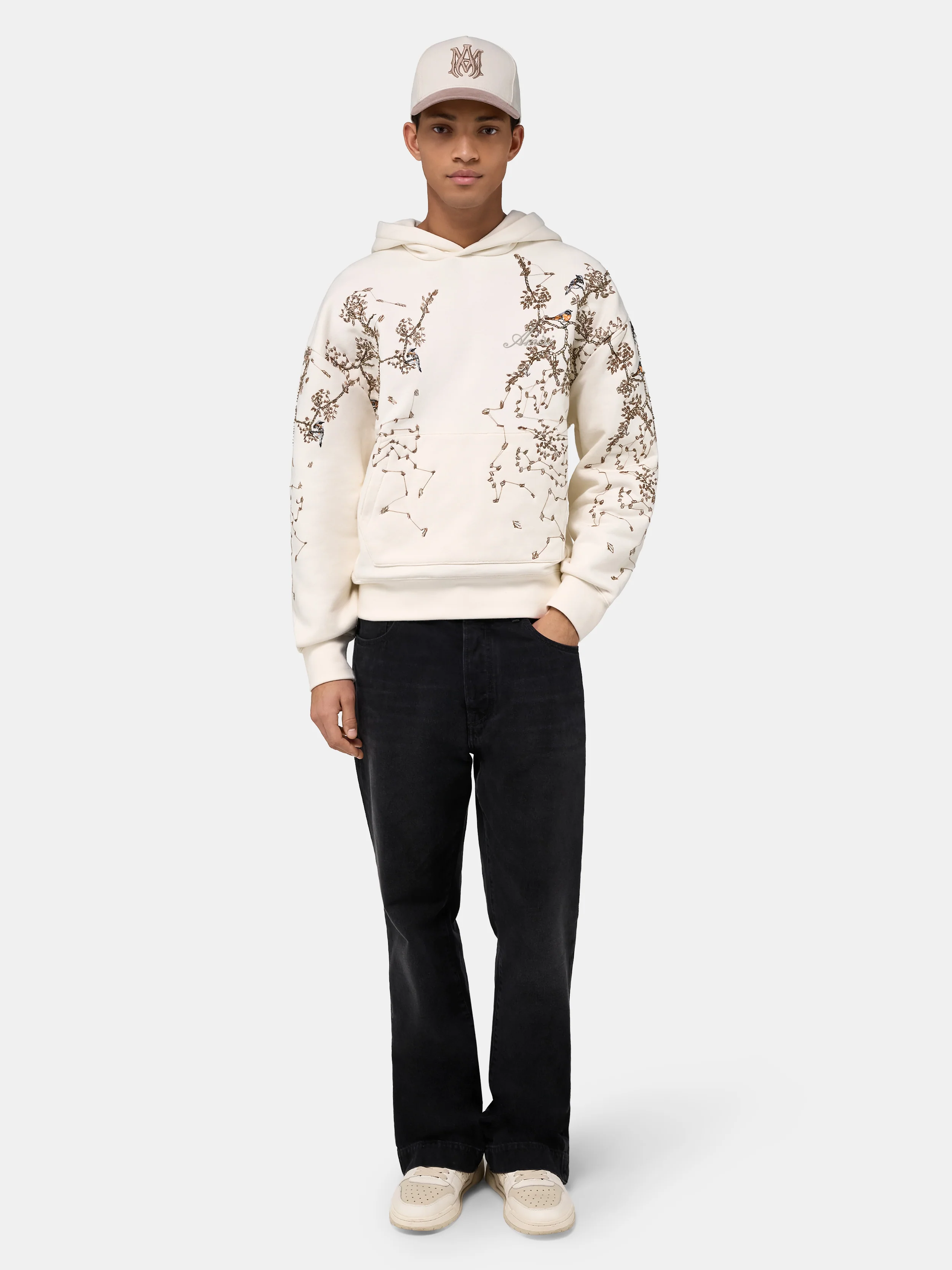 SPARROW OVERSIZED HOODIE - Ivory - Image 2