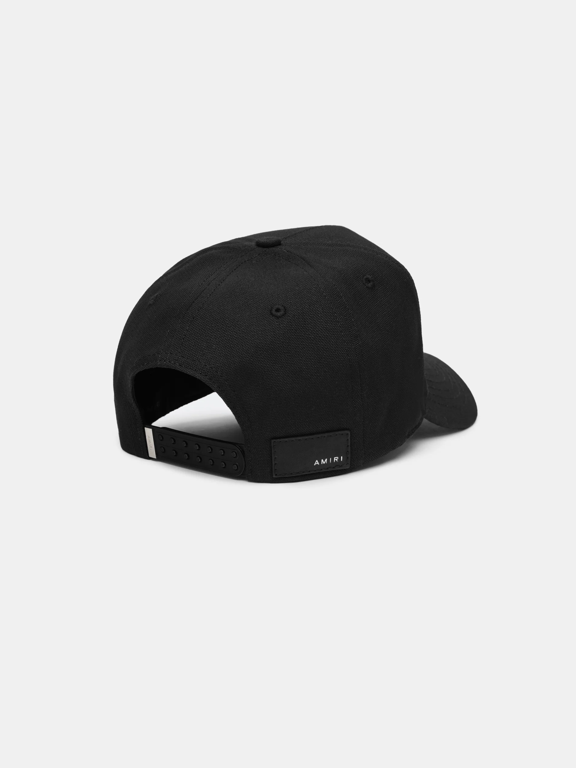 STAGGERED AMIRI CANVAS HAT - Black - Image 3