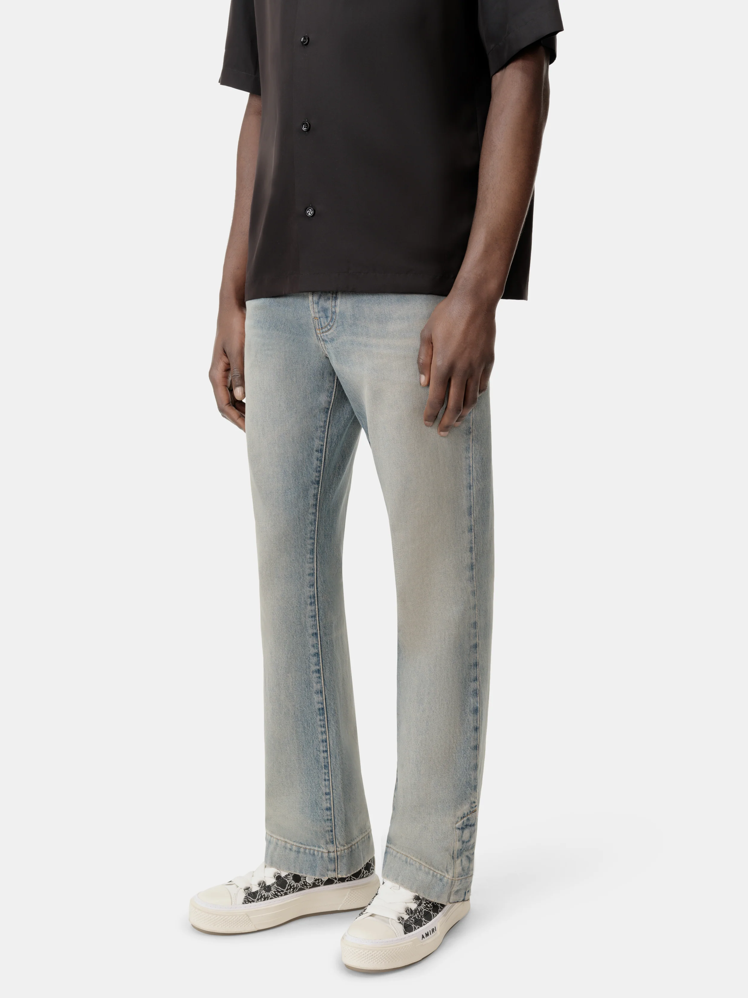 STRAIGHT FLARE JEAN - Antique Indigo - Image 4