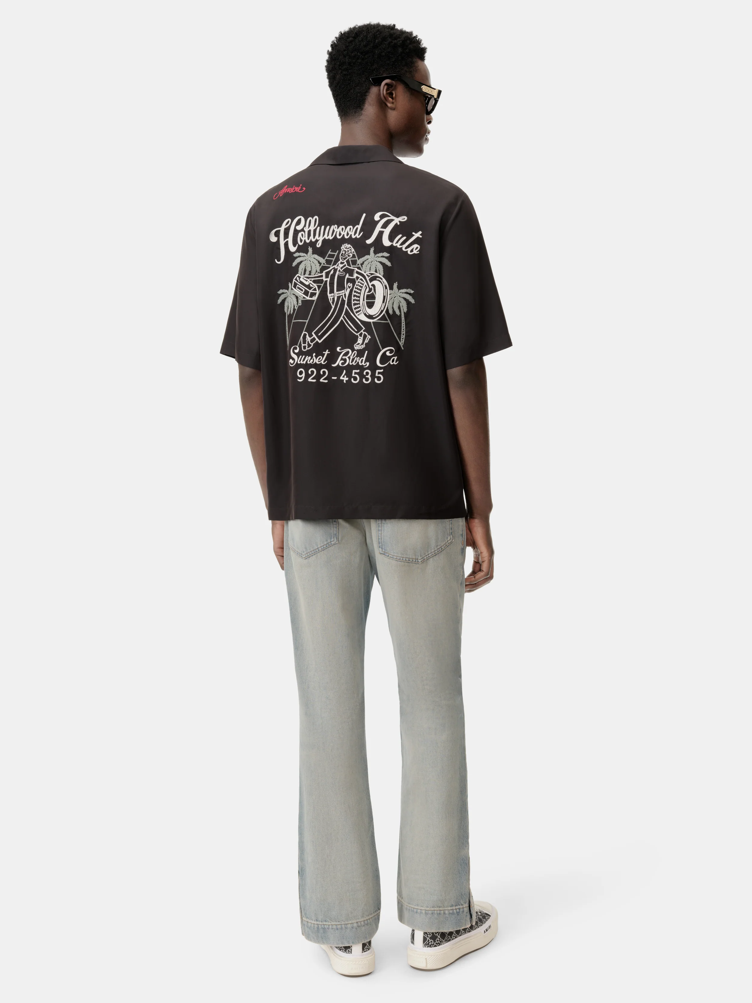 STRAIGHT FLARE JEAN - Antique Indigo - Image 5
