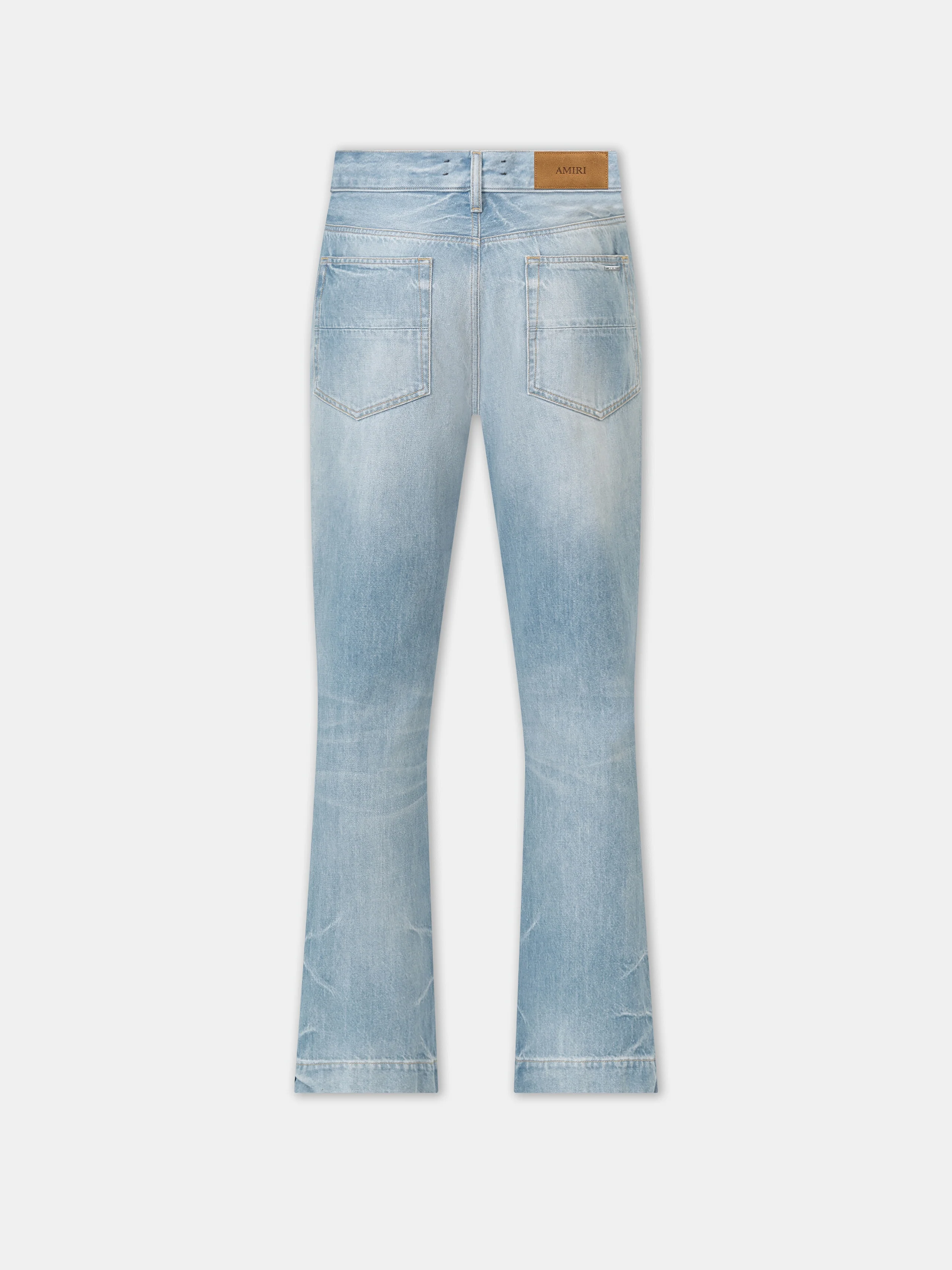STRAIGHT FLARE JEAN - Faded Indigo - Image 3
