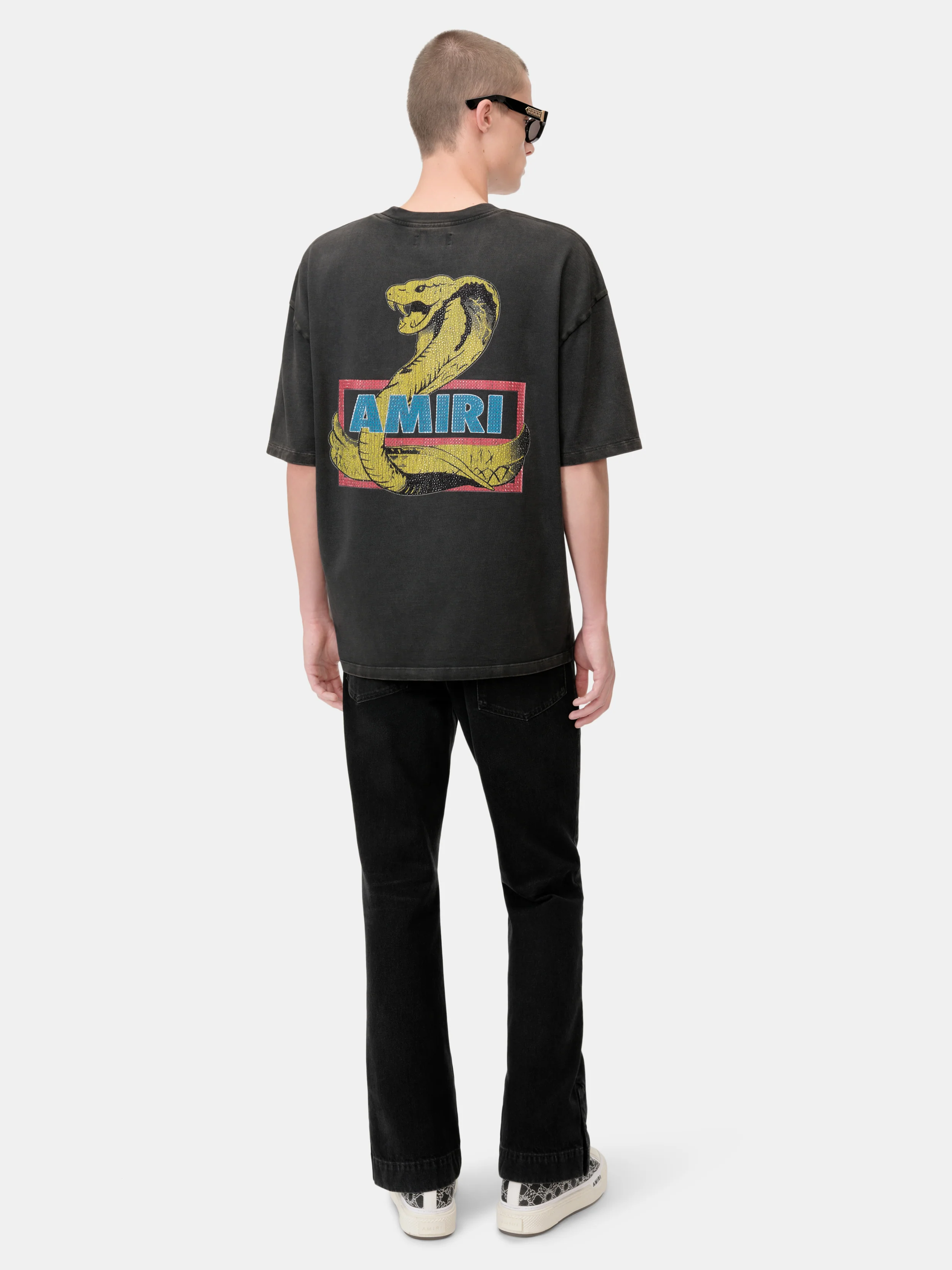 STRAIGHT FLARE JEAN - Vintage Black - Image 5