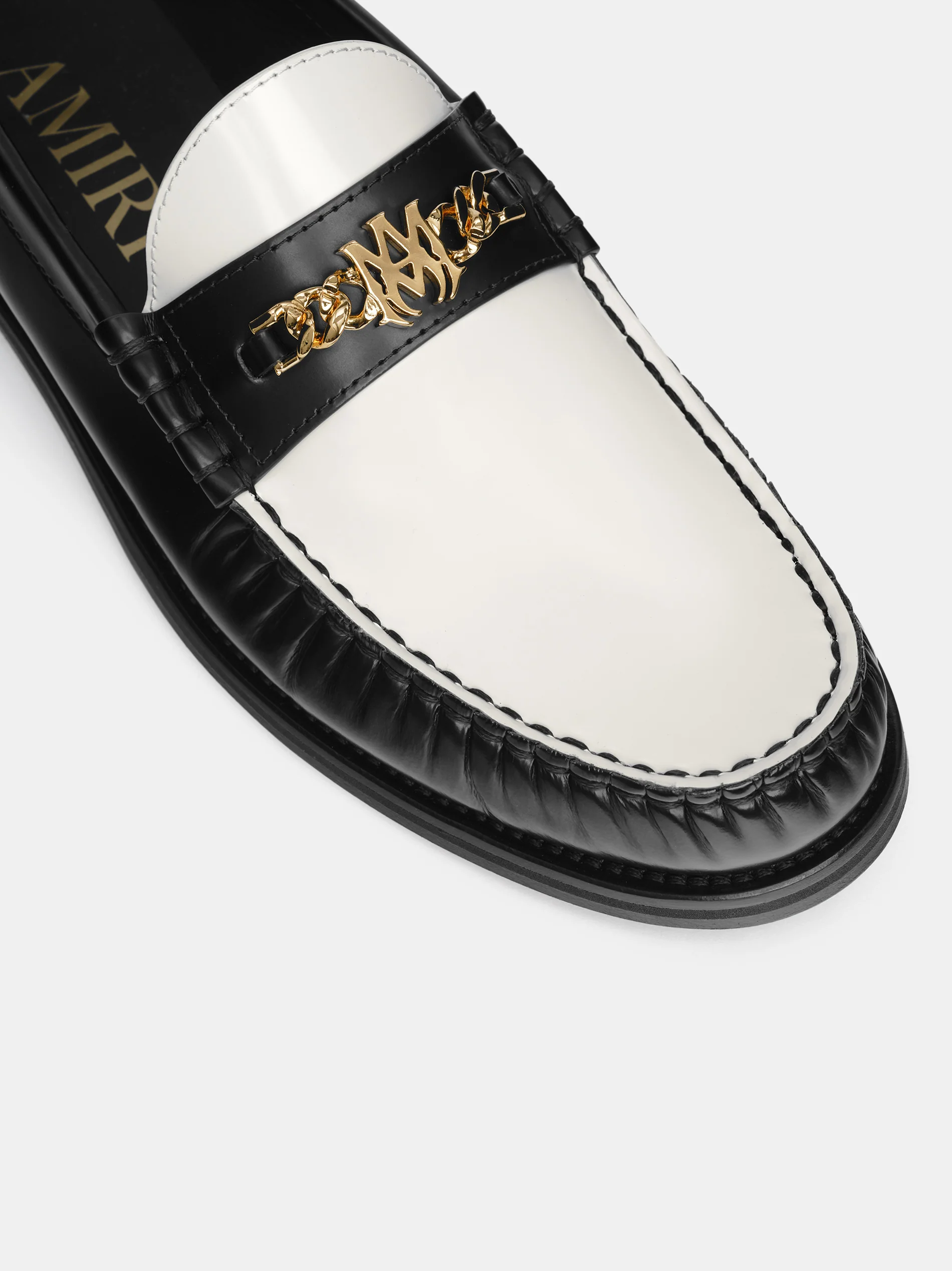 TWO TONE MA CHAIN LOAFER - Black - Image 6