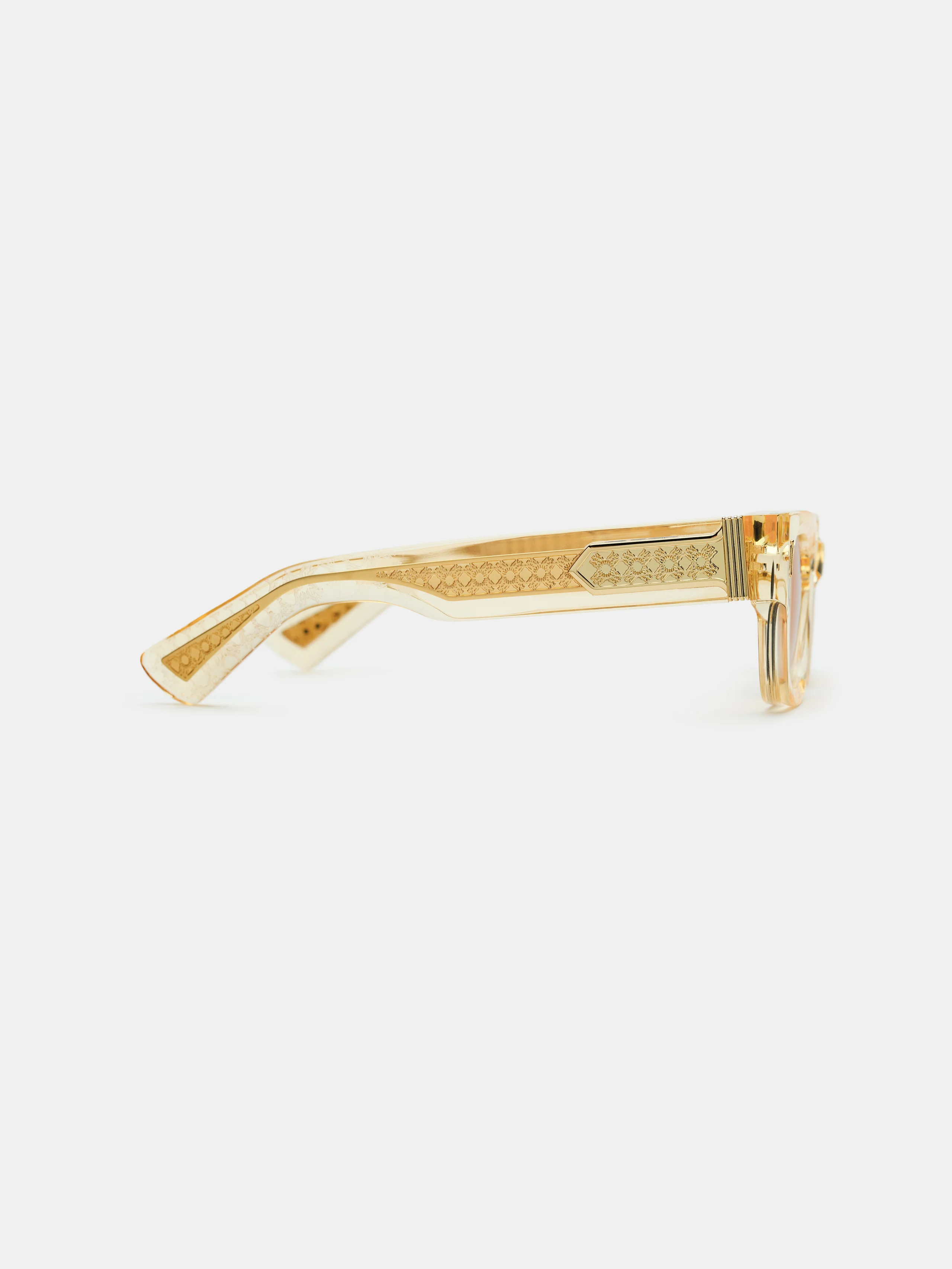 VENICE SUNGLASSES - Transparent Yellow - Image 3