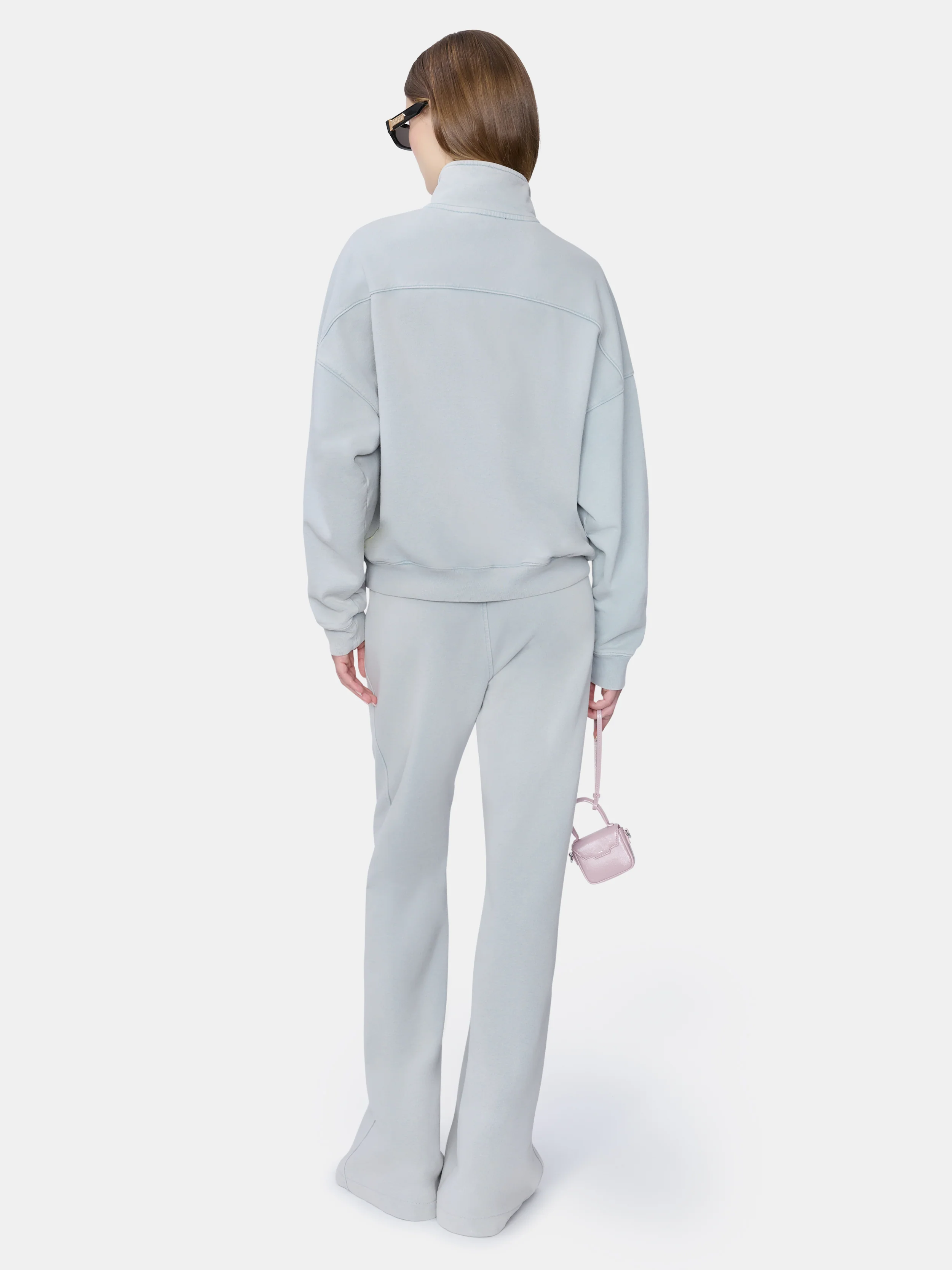 WOMEN - WOMEN'S AMIRI SCRIPT SWEATPANT - Steel - Image 4