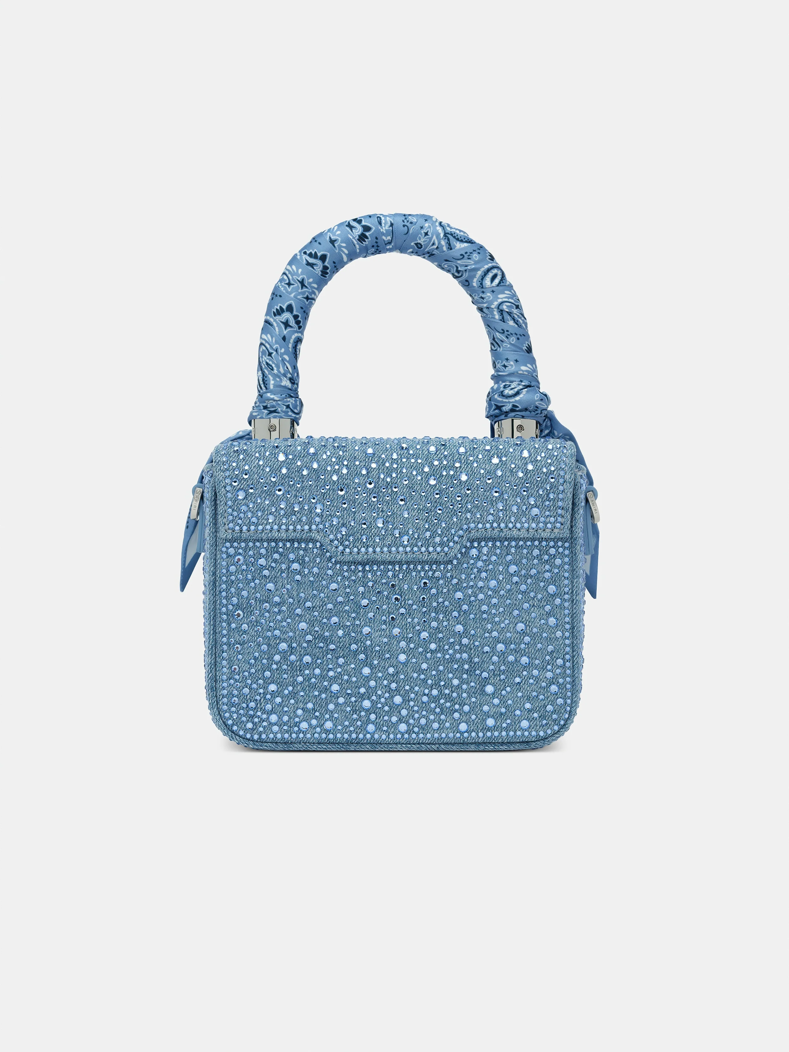 WOMEN - WOMEN'S CRYSTAL DENIM MICRO MA BAG - True Blue - Image 2